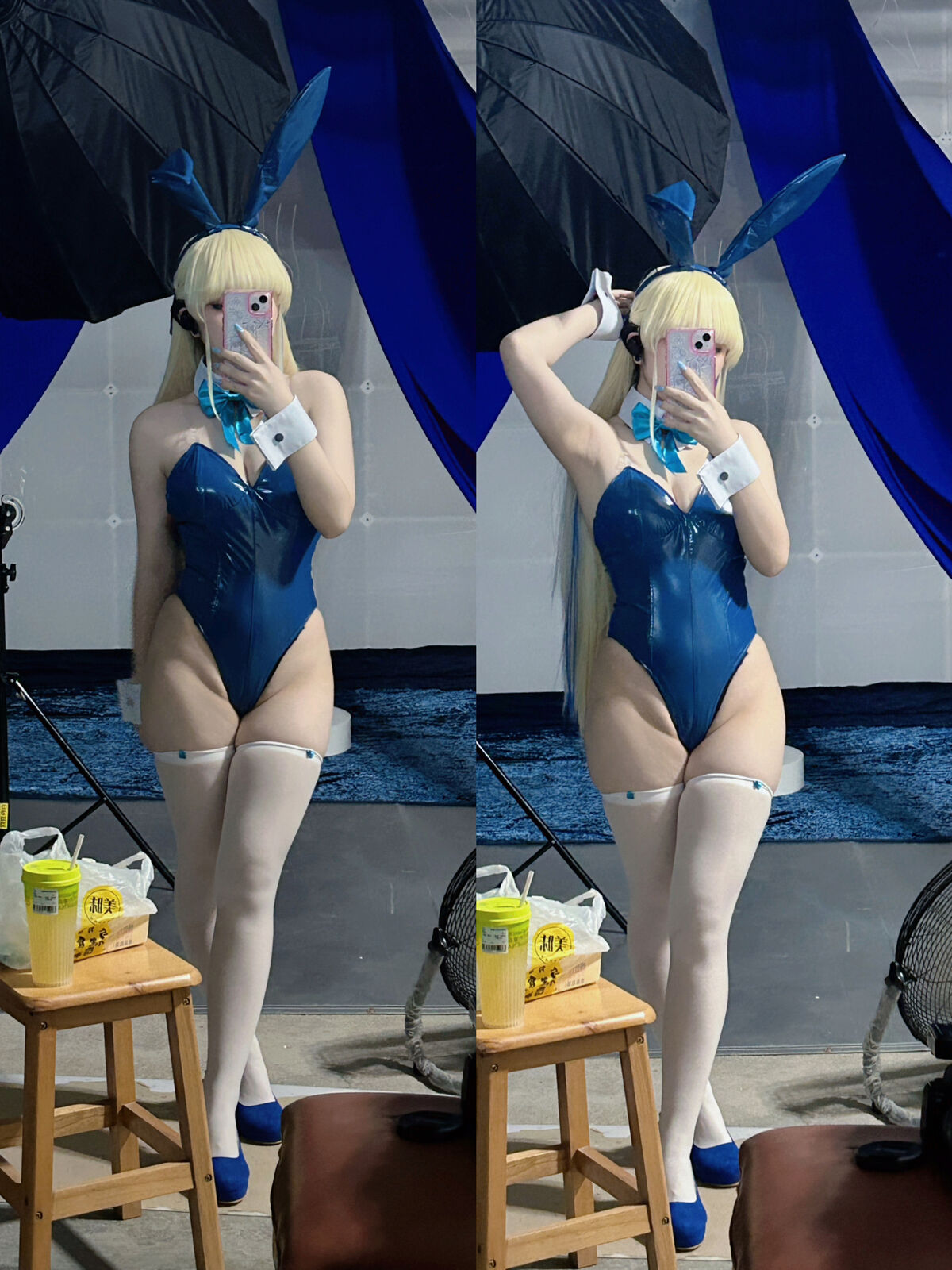 Coser@屿鱼 - 蔚蓝档案 飞鸟马时 兔女郎 S