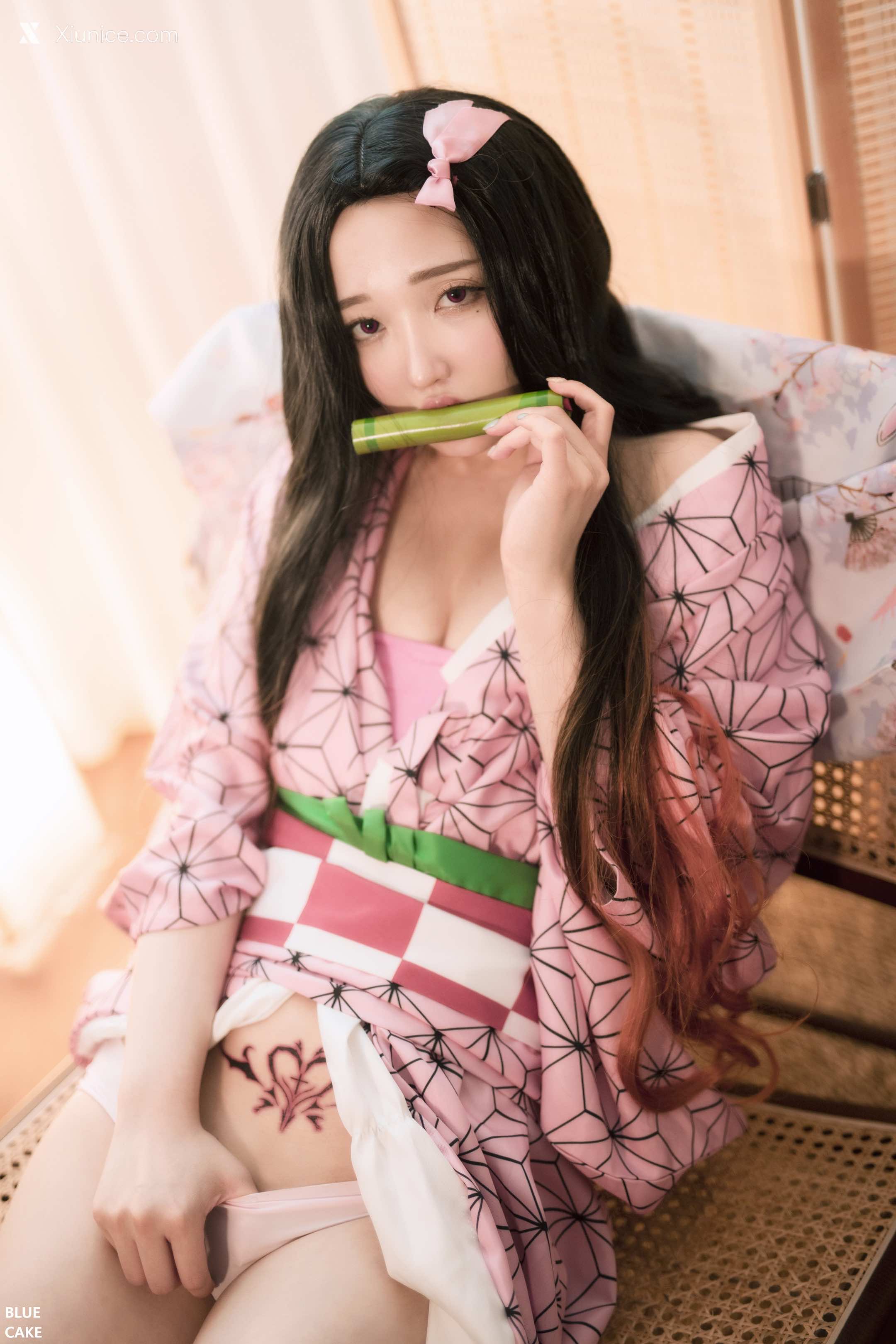BLUECAKE Son Ye-Eun (손예은) – Pink Oni 4K
