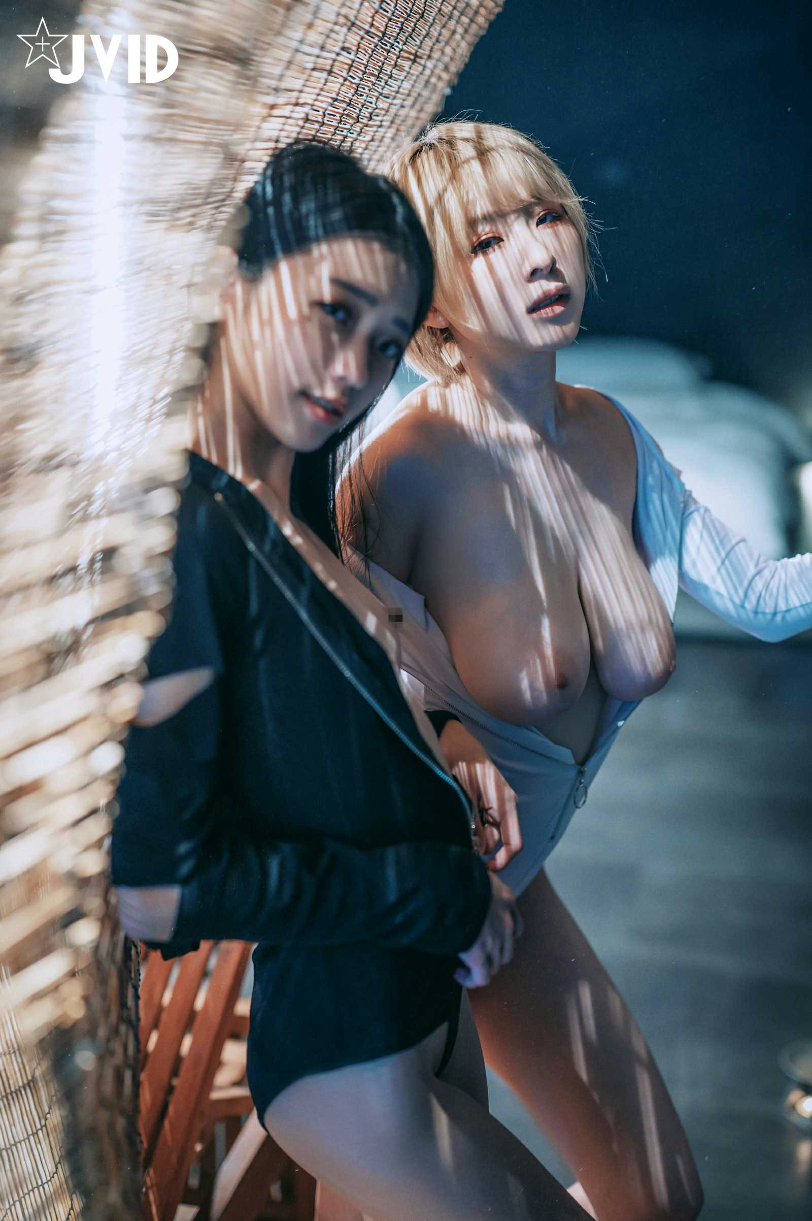 [JVID] 妍妍 Angel & 黎菲儿 – 色色的温泉之旅
