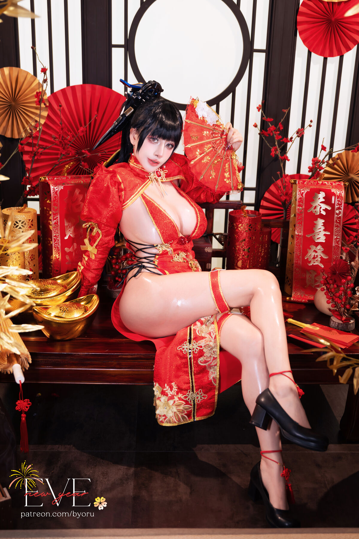 Coser@Byoru - Eve New Year Qipao