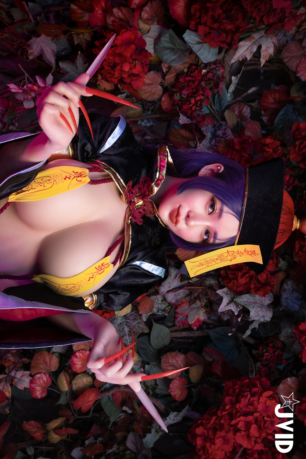 JVID 甜心幫 ღ 安希 – 菰蒲風動縱斜影，殭屍奶光安希膣得液滿