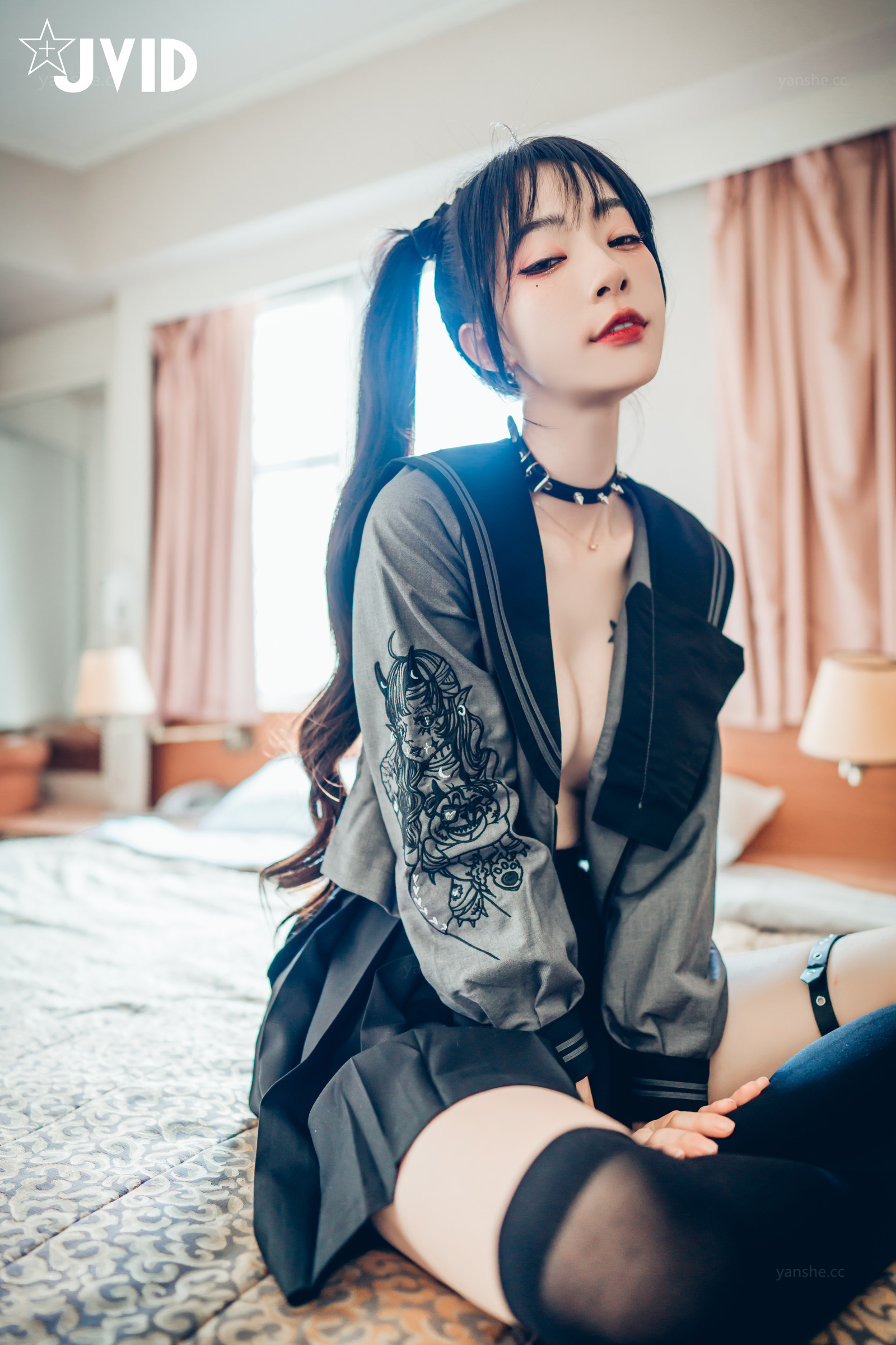 [JVID] 飄飄哥 – 色色妄想系列 校花也是大姐頭