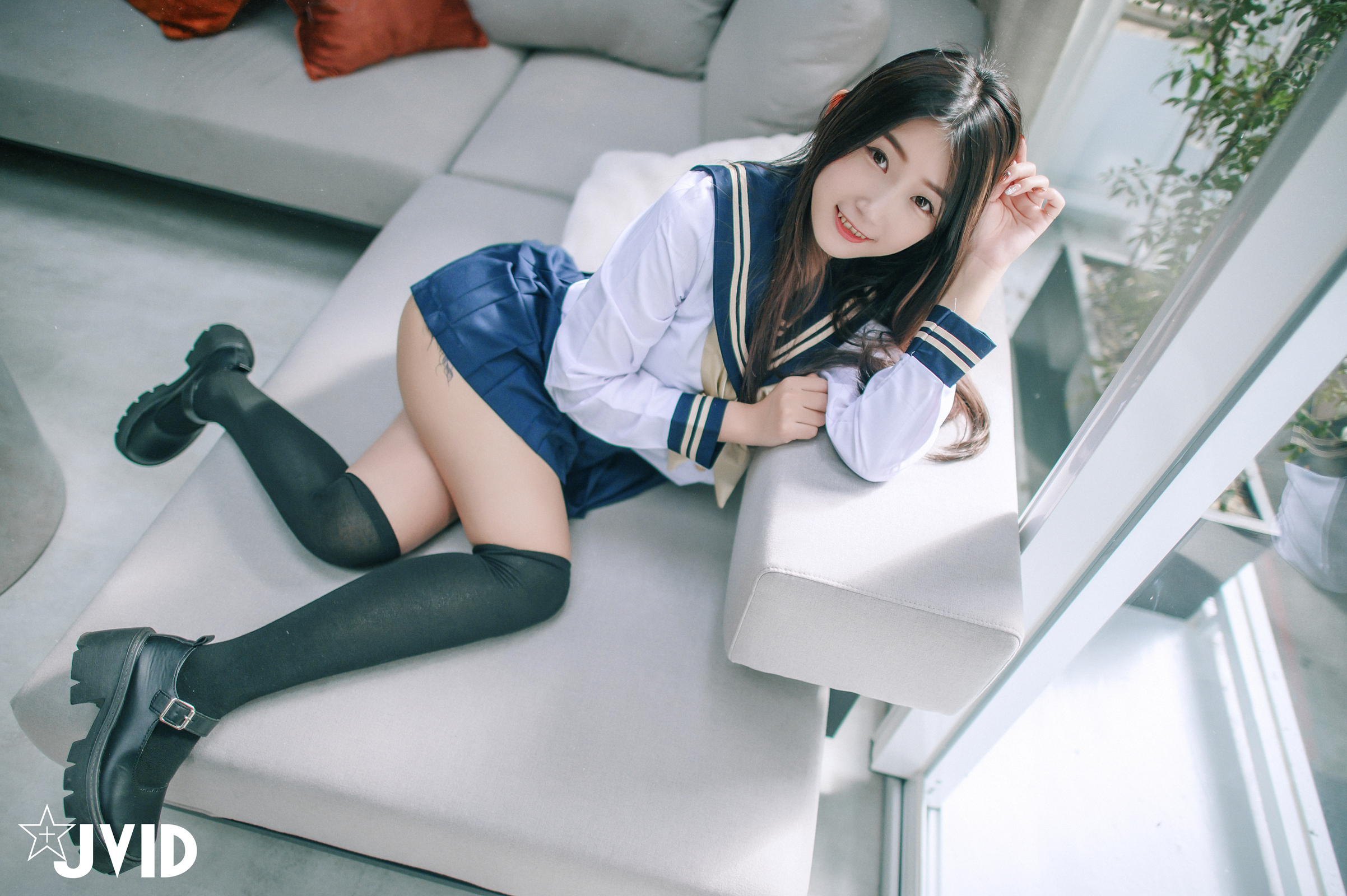 [JVID] 肉包Mini – 童顏巨乳的學生妹 肉包，放課後的特殊打工服務