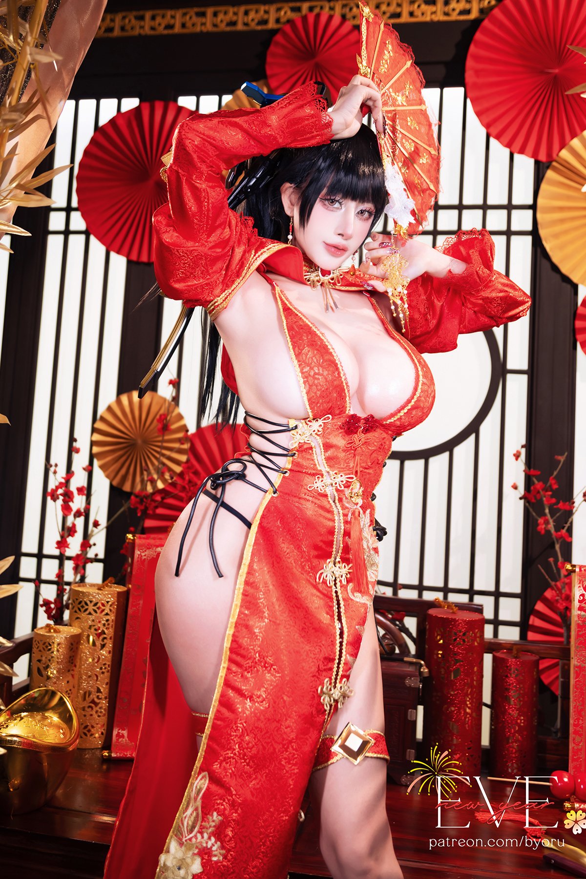 Coser@Byoru - Eve New Year Qipao