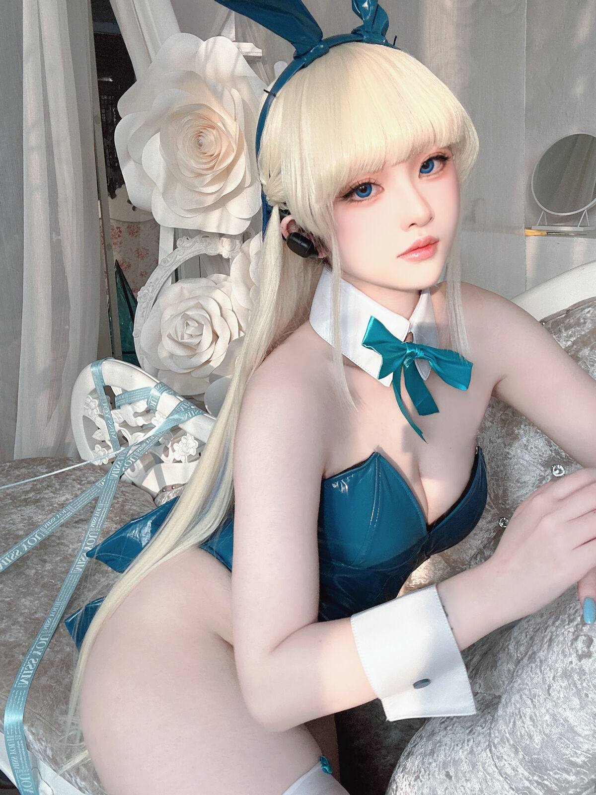 Coser@屿鱼 - 蔚蓝档案 飞鸟马时 兔女郎 S