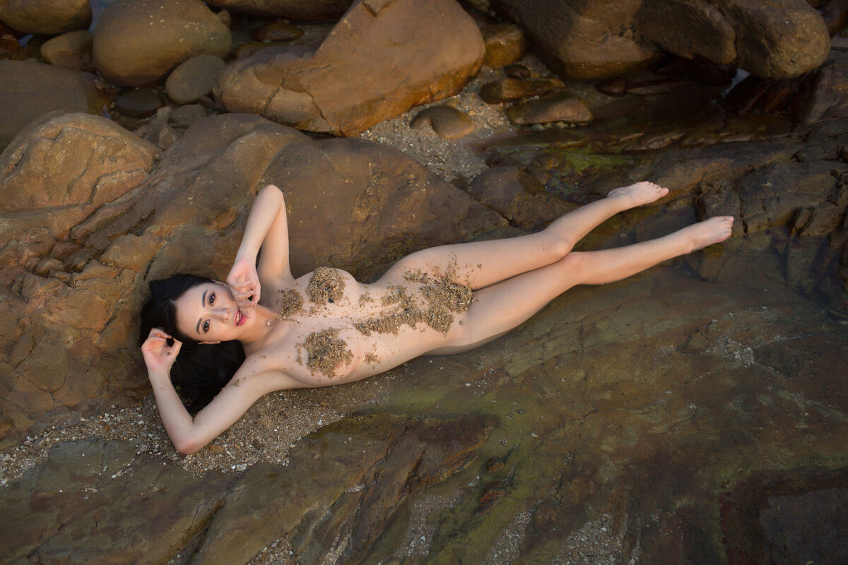 Private Photoshoot 黄可人 - 纯欲女神 户外海边私拍 Part05