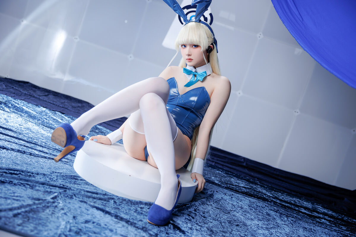 Coser@屿鱼 - 蔚蓝档案 飞鸟马时 兔女郎 S