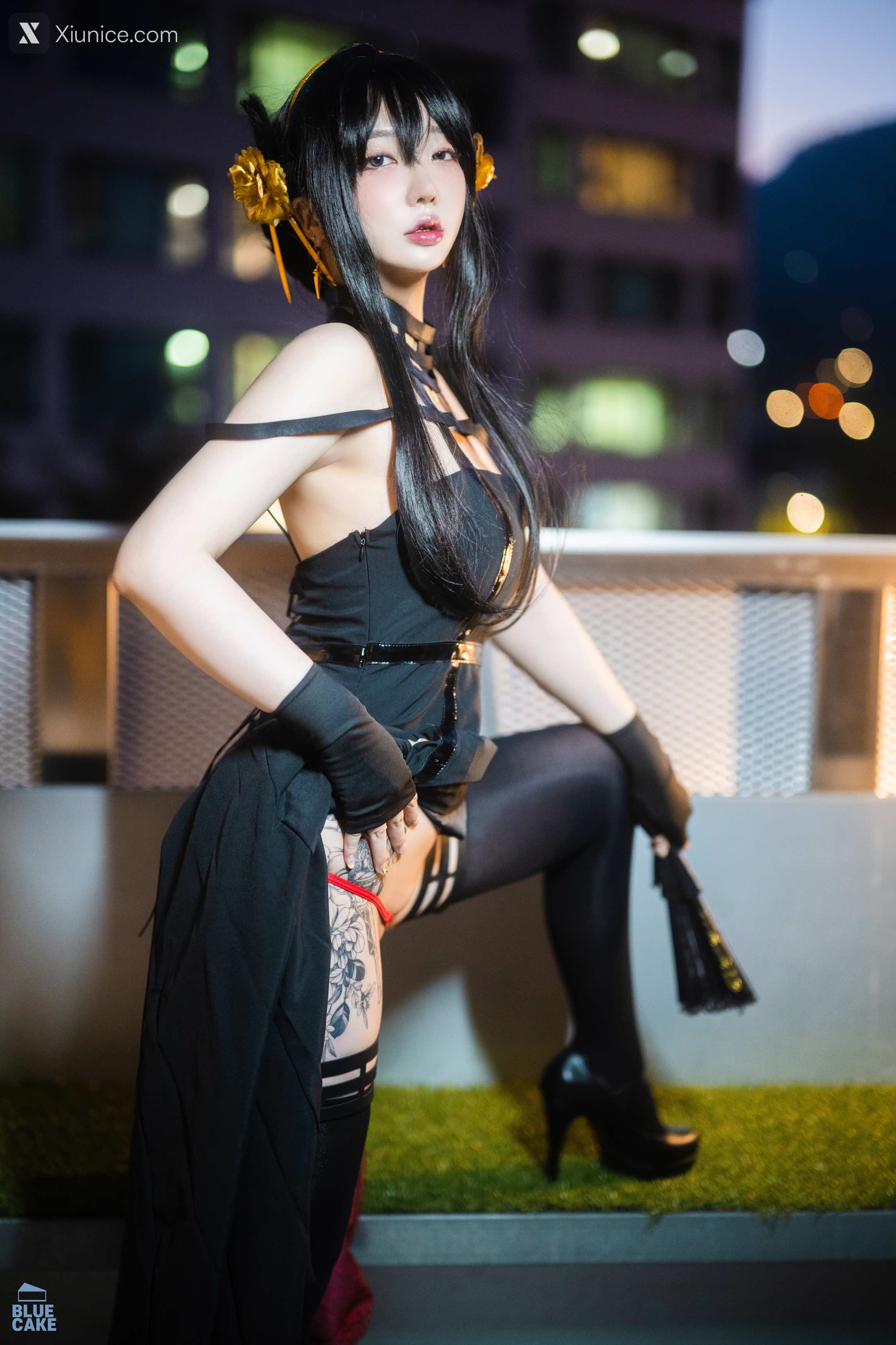 BLUECAKE Son Ye-Eun (손예은) – Black Rose RED+ 4K