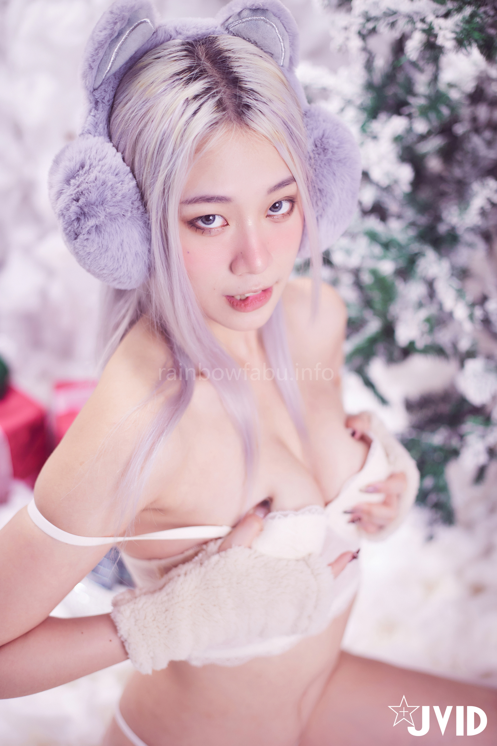 [JVID] Verna – 性感的愛死寂寞人雪女Verna陪你度過聖誕寒冬