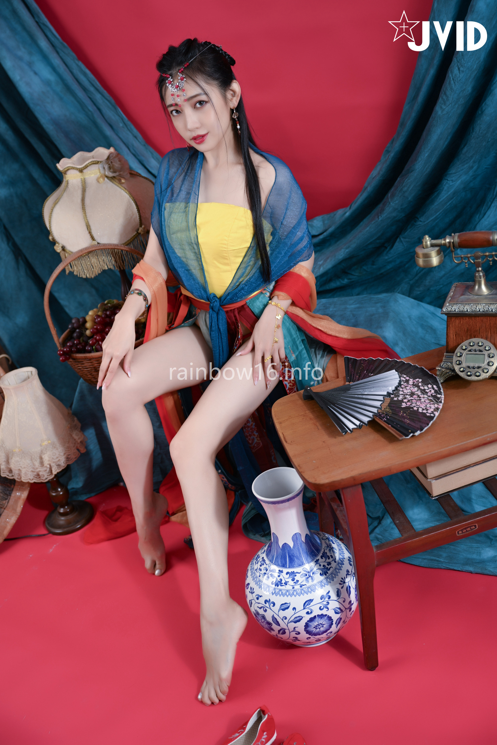 [JVID] 夏暮光 – 女神暮光敦煌風格造型服飾首度嘗試,飛越天際穿梭時空與你來場空前未有的愛戀滋味～