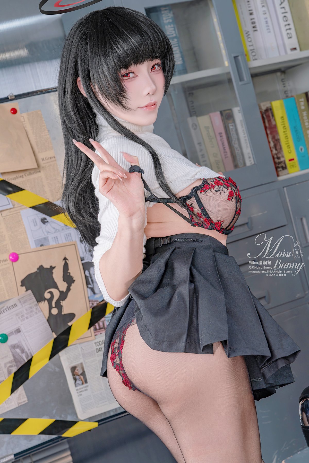 Coser@黏黏团子兔 - 2026年02月作品 碧蓝档案-调月莉音 Part01 7 Coser@黏黏团子兔 - 2026年02月作品 碧蓝档案-调月莉音 Part01