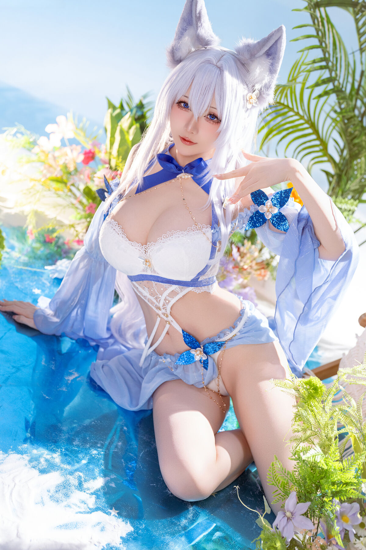 Coser@星之迟迟Hoshilily - 碧蓝航线 信浓泳装 11 Coser@星之迟迟Hoshilily - 碧蓝航线 信浓泳装