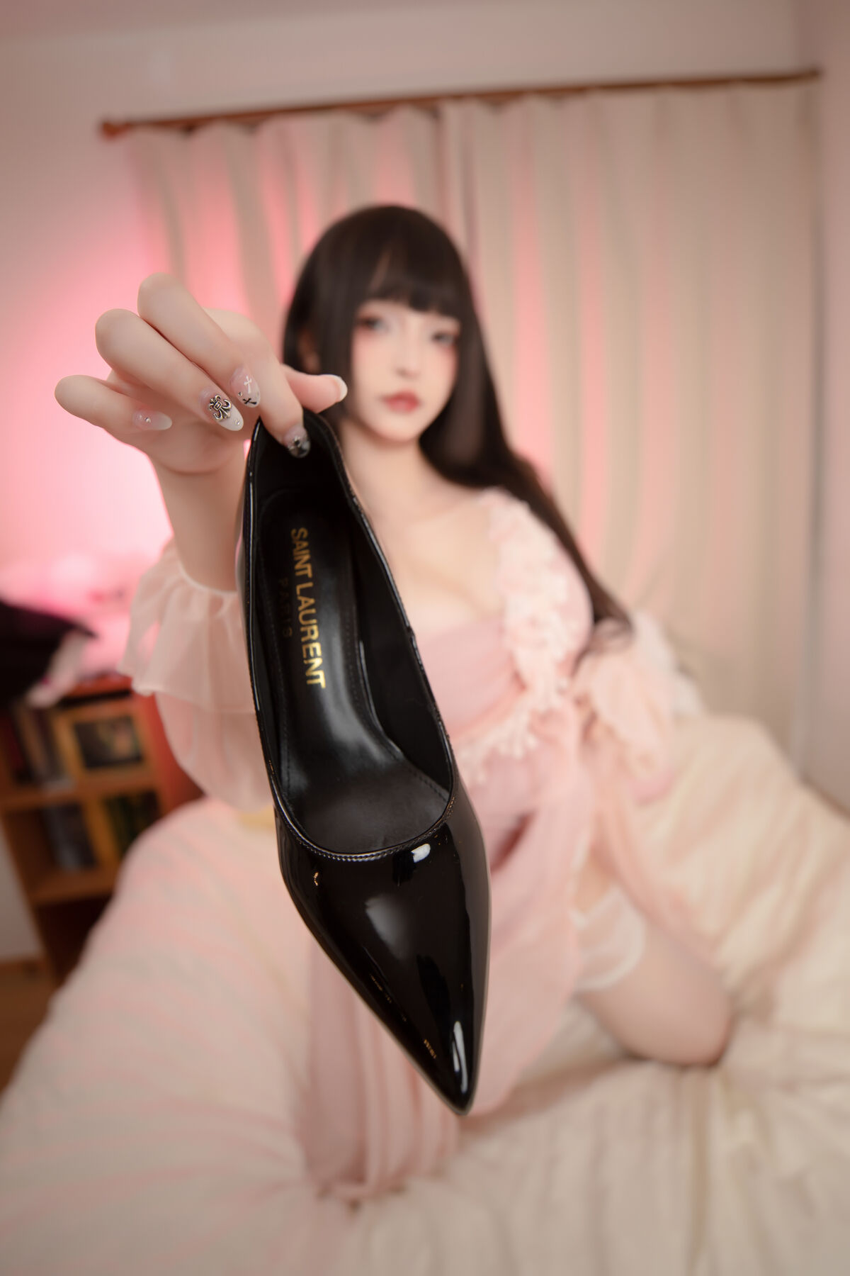 Coser@神楽坂真冬 - 高跟睡袍 2 Coser@神楽坂真冬 - 高跟睡袍