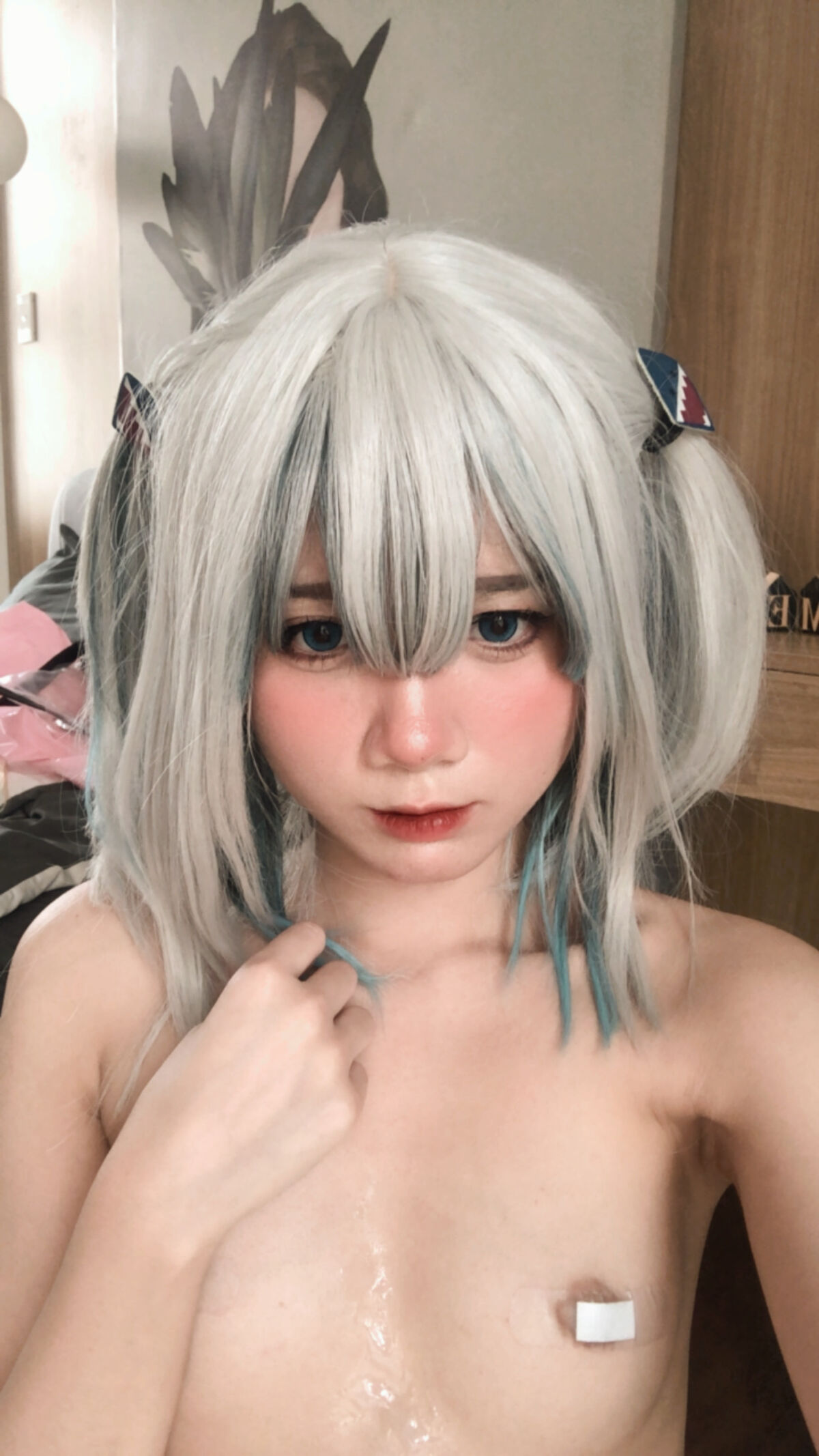 Coser@PoppaChan - ChanPoppa Gumroad NOne Gawr Gura 噶呜-古拉 2 Coser@PoppaChan - ChanPoppa Gumroad NOne Gawr Gura 噶呜-古拉