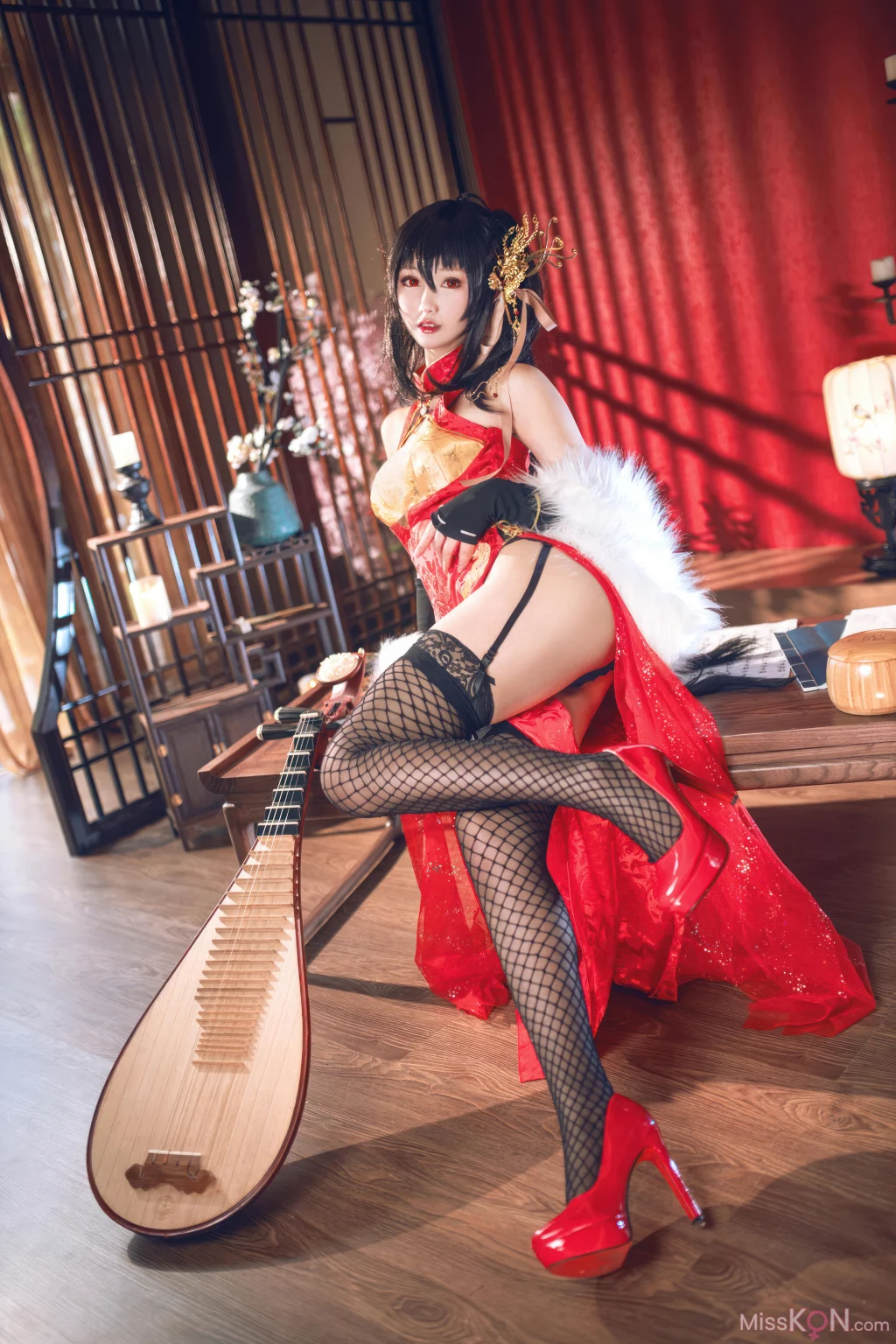 Coser@羽生三未: 碧蓝航线 大凤旗袍 2 Coser@羽生三未: 碧蓝航线 大凤旗袍