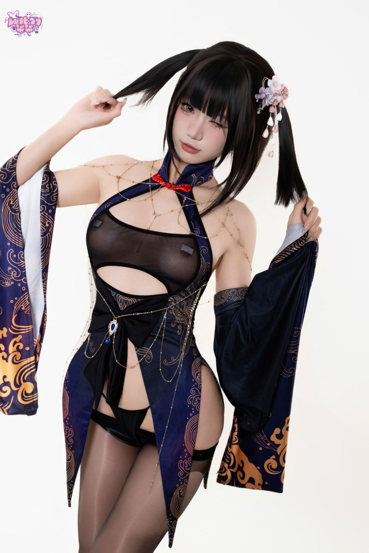 Coser@柒柒要乖哦 - 紫电 4 Coser@柒柒要乖哦 - 紫电