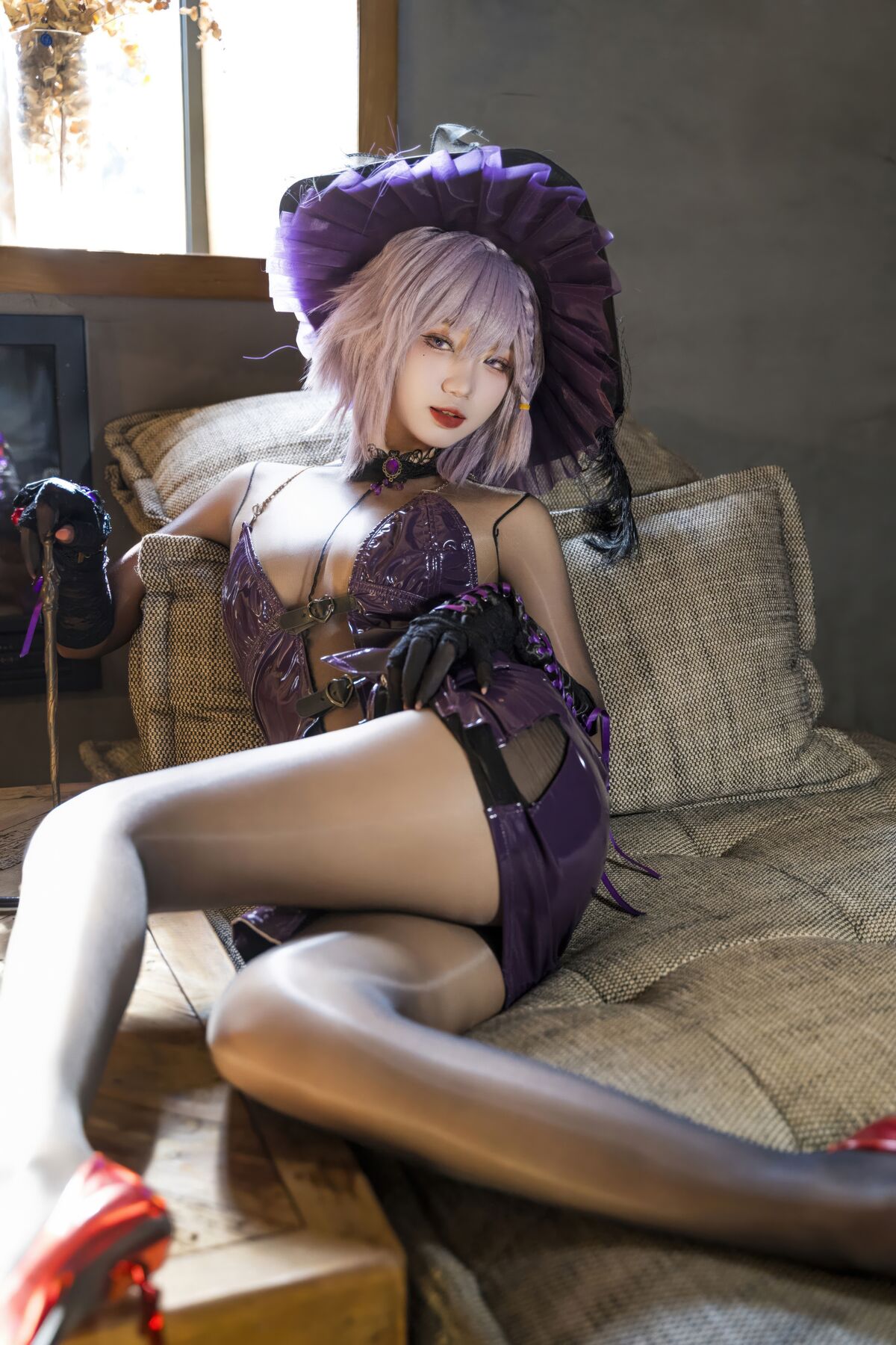 Coser@柒柒要乖哦 - 魔女契约 Part04 2 Coser@柒柒要乖哦 - 魔女契约 Part04