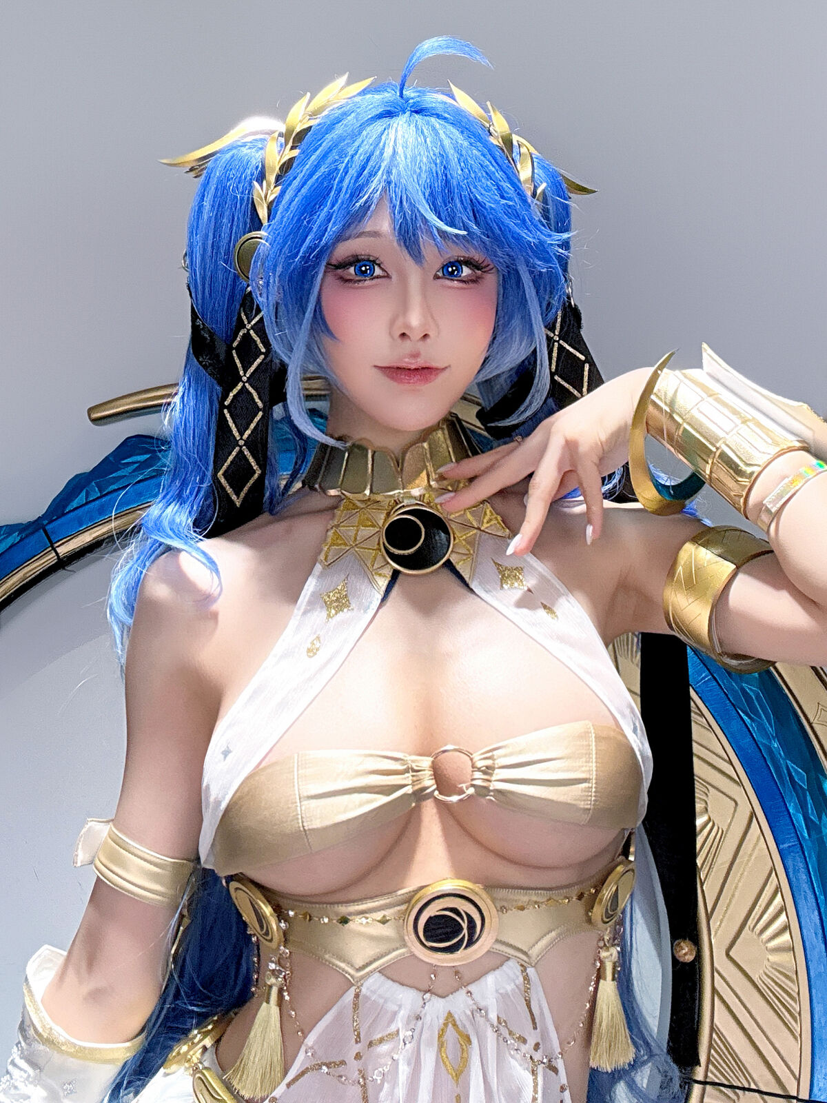 Coser@水淼Aqua - 鸣潮 尤诺 Part02 4 Coser@水淼Aqua - 鸣潮 尤诺 Part02