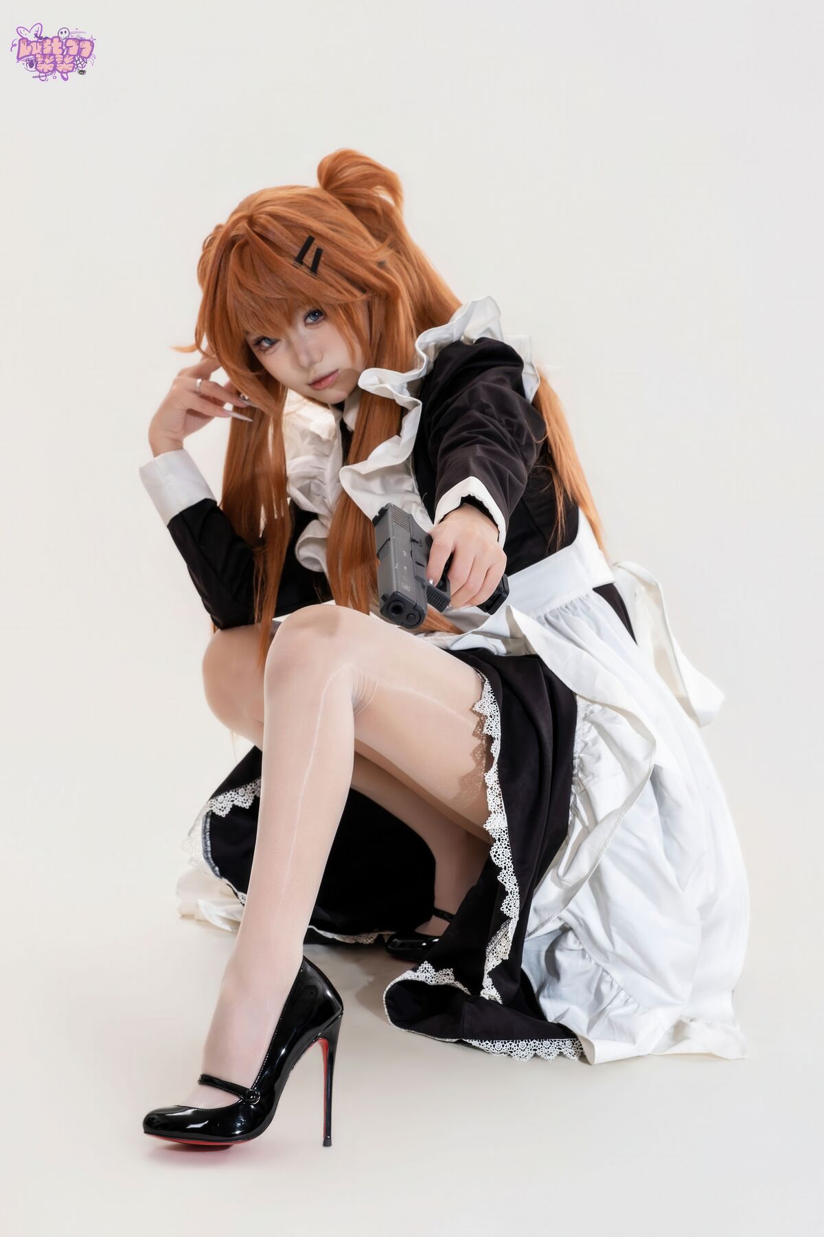 Coser@柒柒要乖哦 - EVA 明日香女仆 2 Coser@柒柒要乖哦 - EVA 明日香女仆