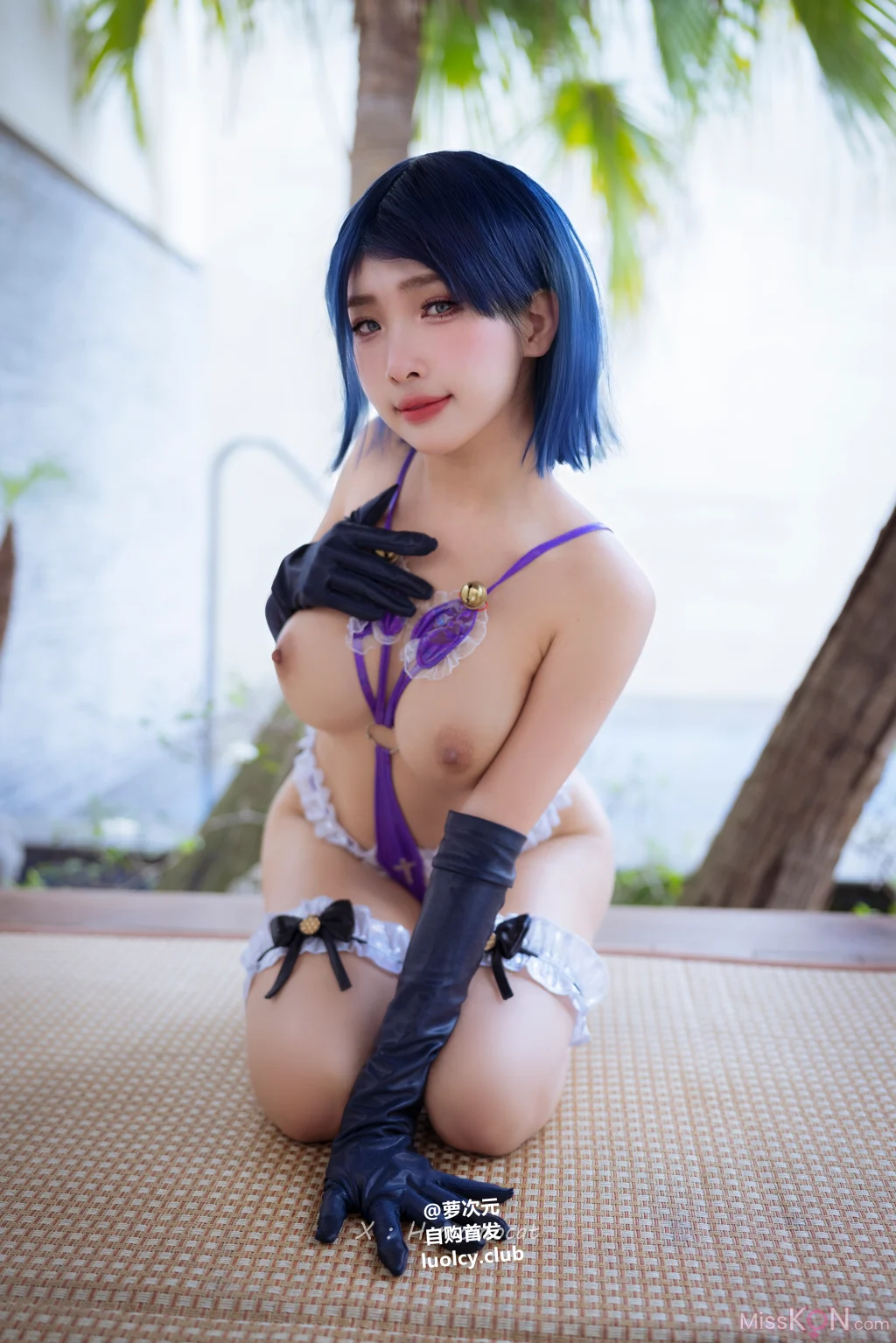 Coser@慕慕Momo: 紫之魅惑 Violet Allure 2 Coser@慕慕Momo: 紫之魅惑 Violet Allure