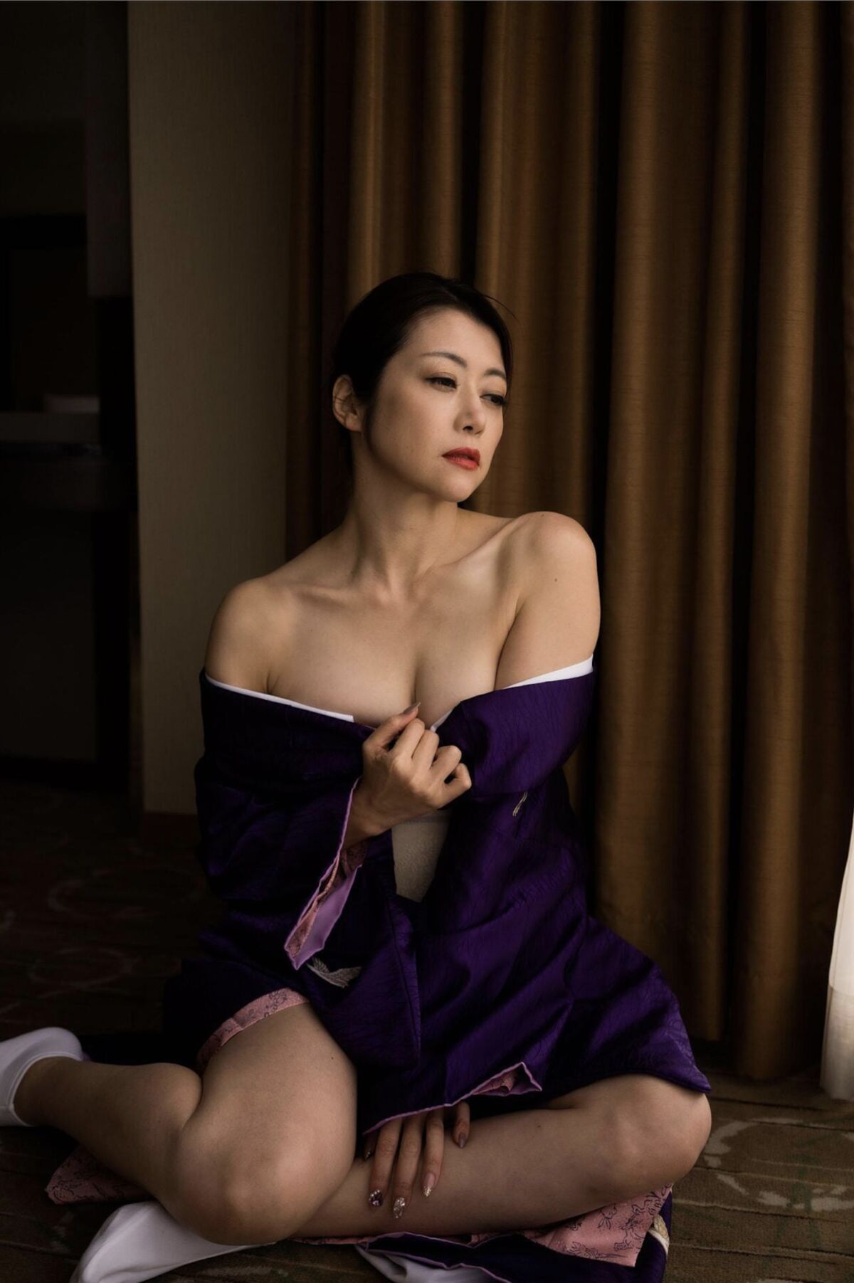 JP Maki Hojo 北条麻妃 - 写真集 Violet Nude photo Collection 6 JP Maki Hojo 北条麻妃 - 写真集 Violet Nude photo Collection