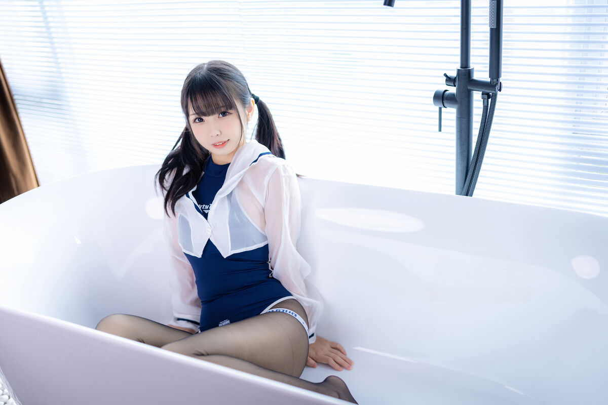 Coser@十万珍吱伏特 - 香川澪 碧波-浴缸死库水 18 Coser@十万珍吱伏特 - 香川澪 碧波-浴缸死库水