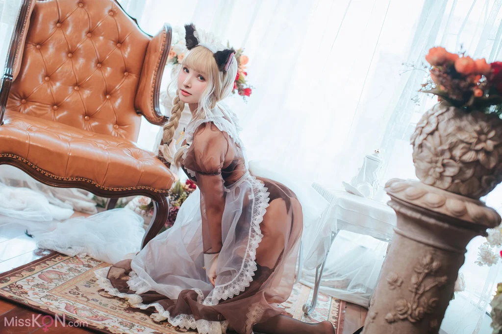 Coser@羽生三未 & 一千只猫薄荷: 透明女仆 6 Coser@羽生三未 & 一千只猫薄荷: 透明女仆