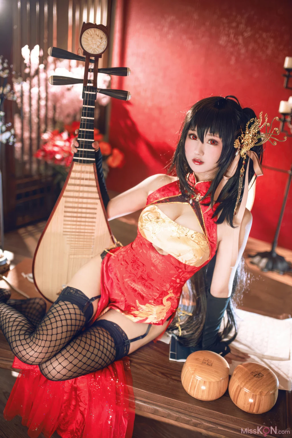 Coser@羽生三未: 碧蓝航线 大凤旗袍 3 Coser@羽生三未: 碧蓝航线 大凤旗袍