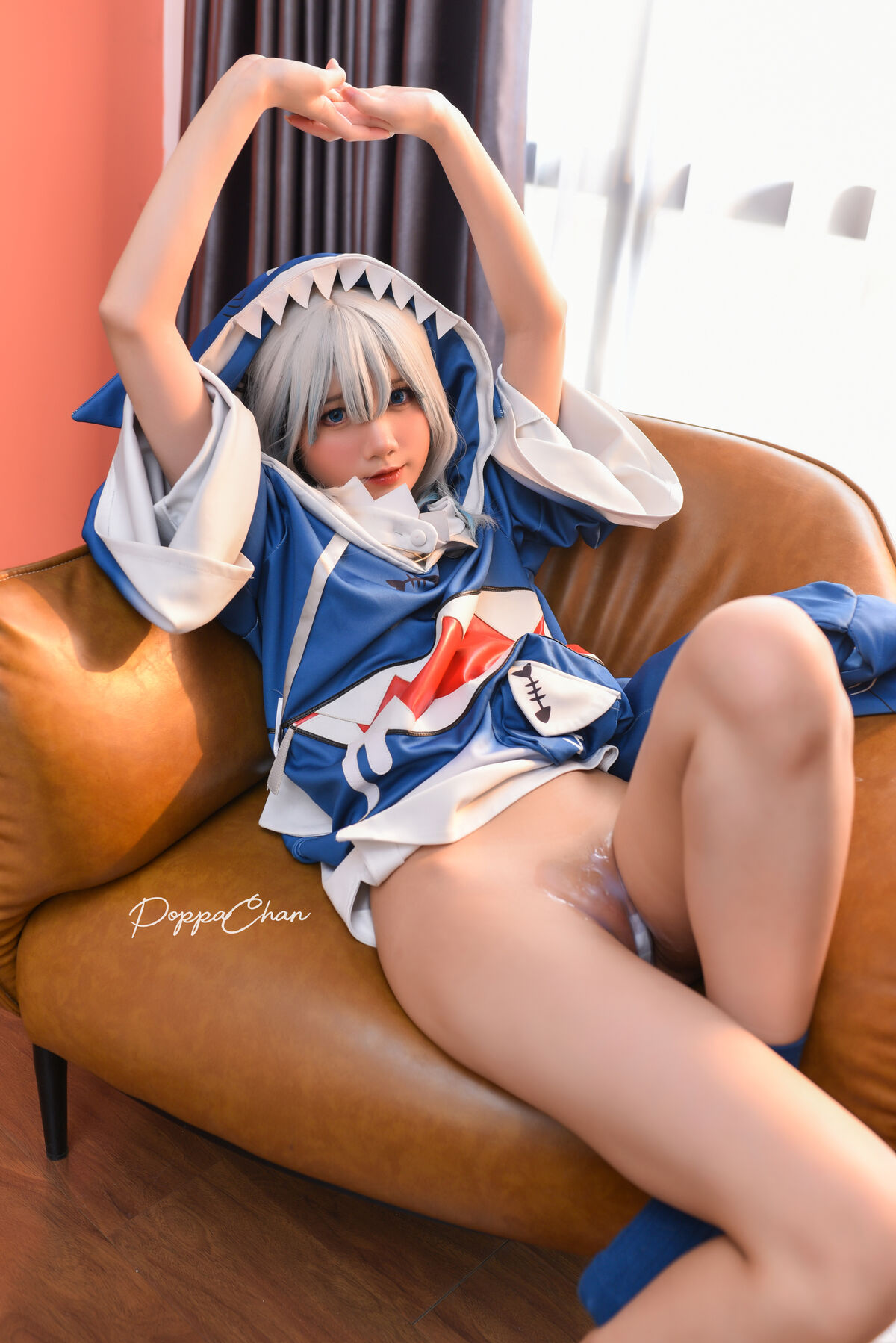 Coser@PoppaChan - ChanPoppa Gumroad NOne Gawr Gura 噶呜-古拉 5 Coser@PoppaChan - ChanPoppa Gumroad NOne Gawr Gura 噶呜-古拉