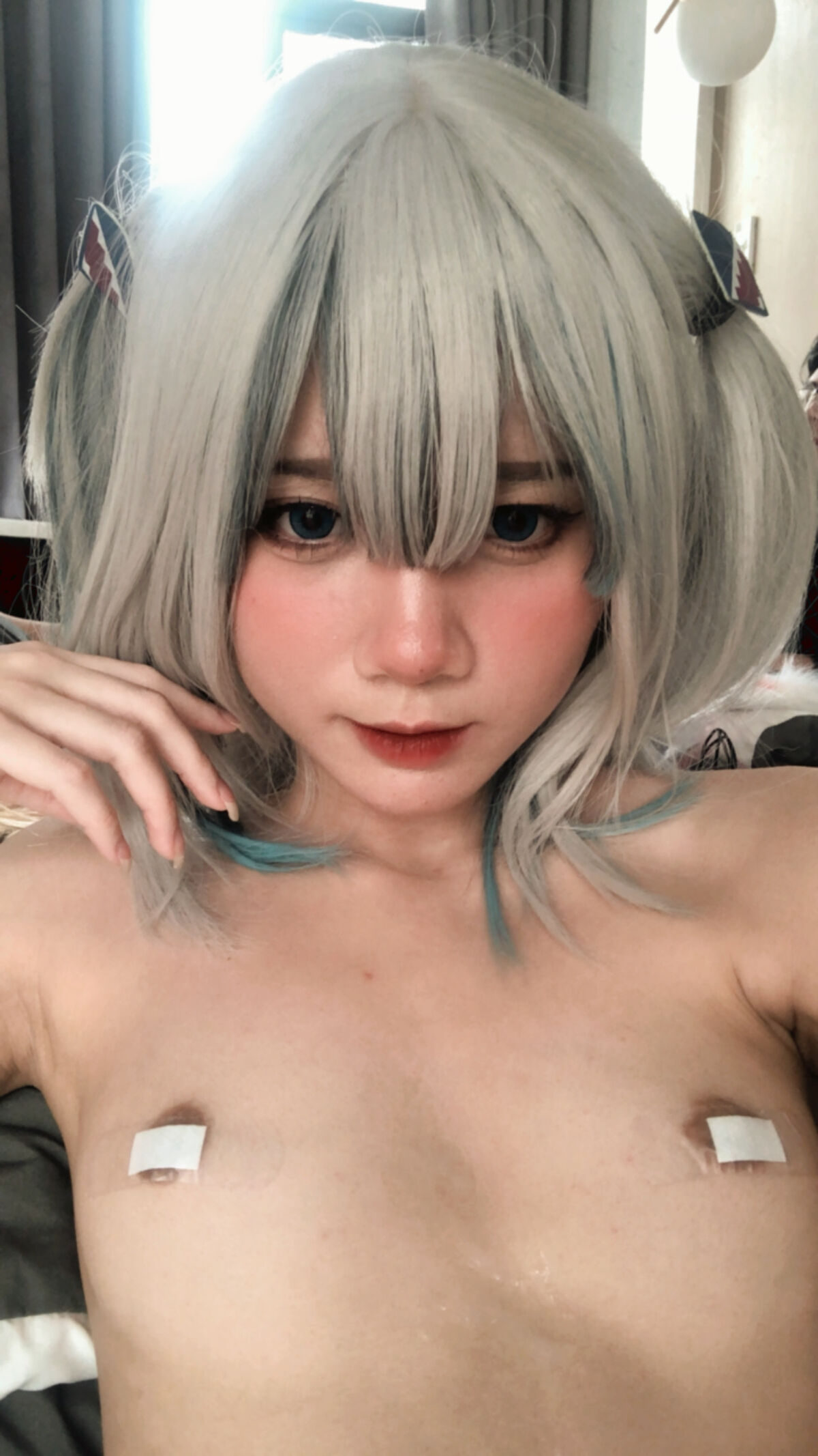 Coser@PoppaChan - ChanPoppa Gumroad NOne Gawr Gura 噶呜-古拉 6 Coser@PoppaChan - ChanPoppa Gumroad NOne Gawr Gura 噶呜-古拉