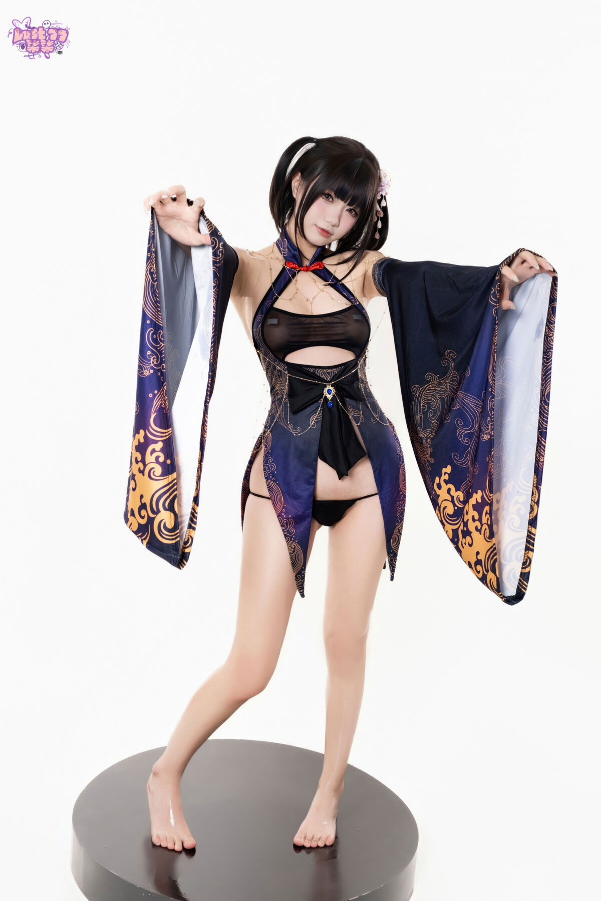 Coser@柒柒要乖哦 - 紫电 10 Coser@柒柒要乖哦 - 紫电