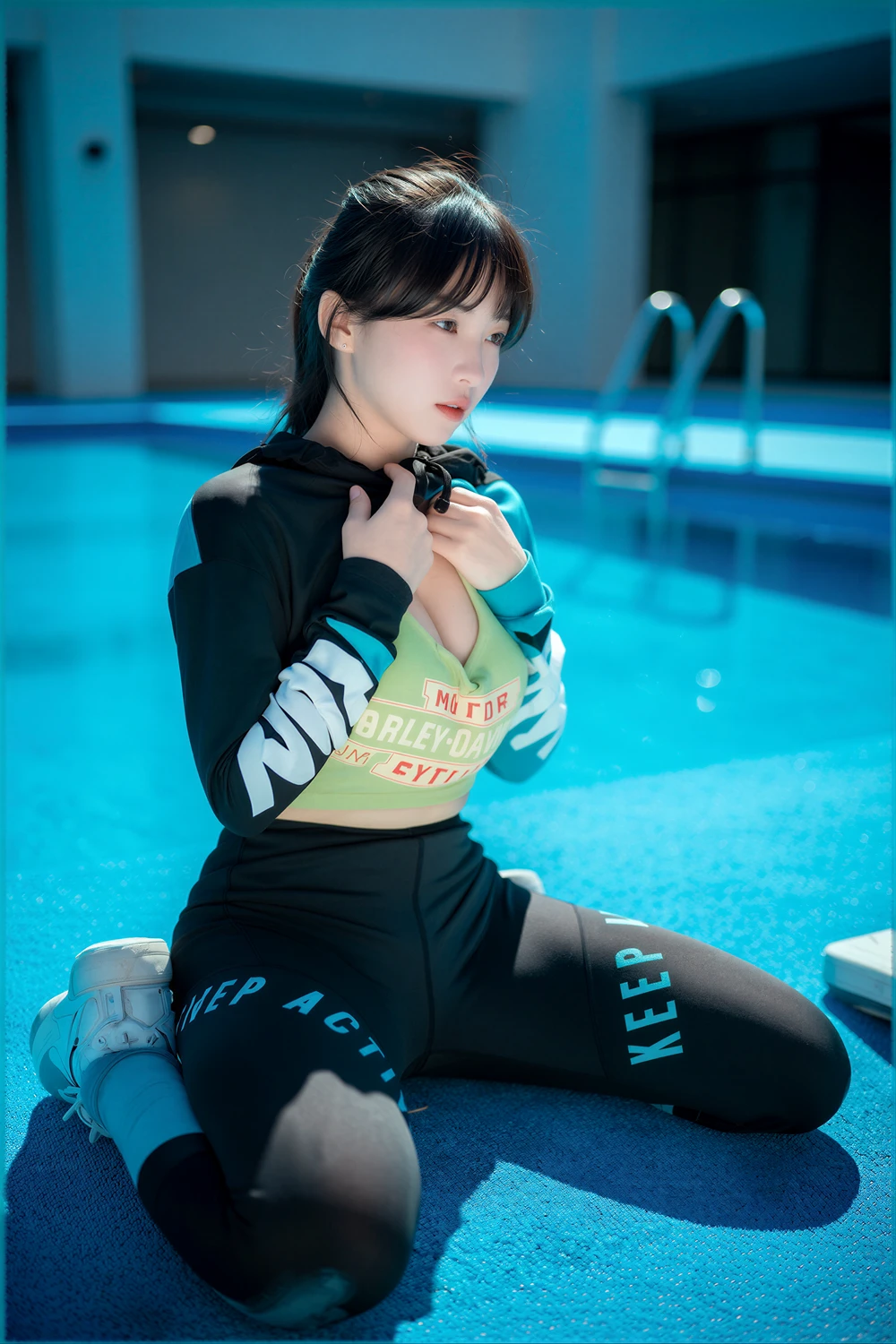Hendoong 혠둥이 – DJAWA 「Loose and Tight Jade Blue」 3 Hendoong 혠둥이 – DJAWA 「Loose and Tight Jade Blue」