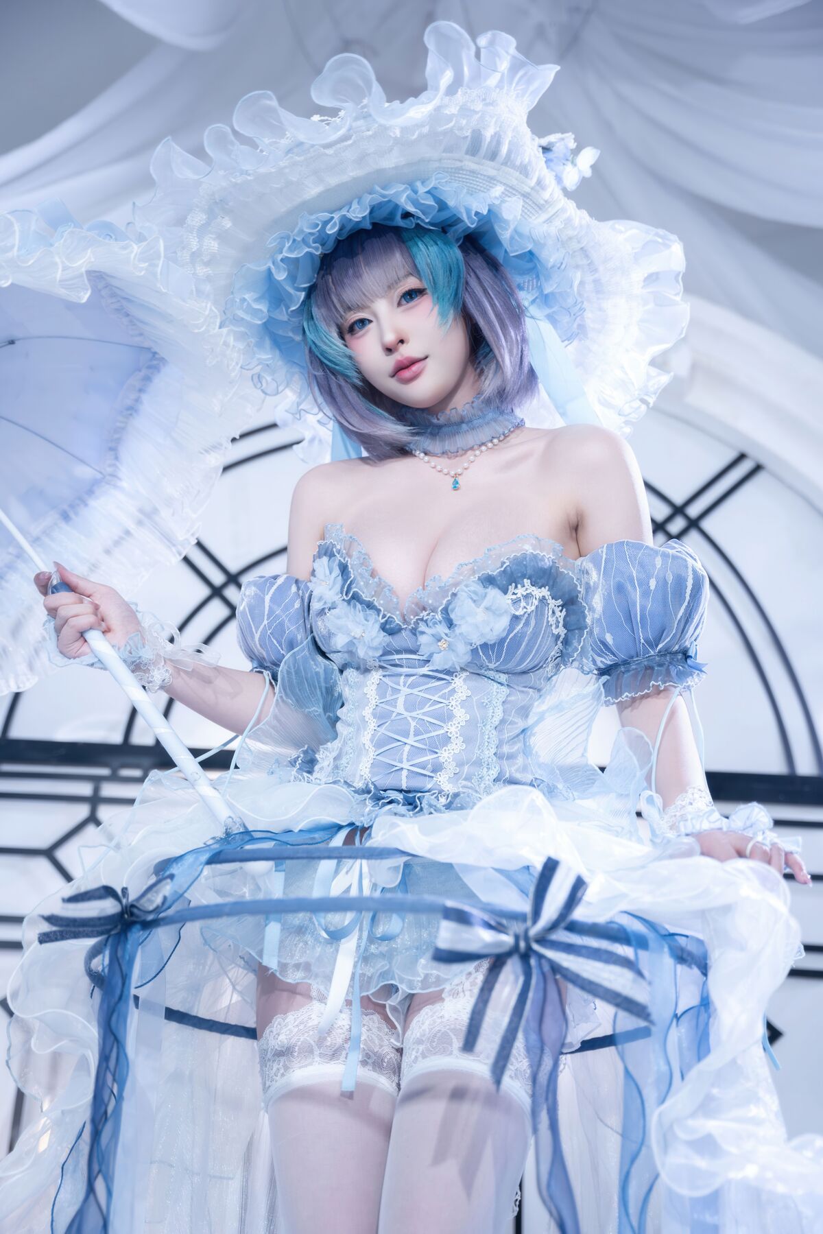 Coser@清水由乃 – 柴郡废稿礼服