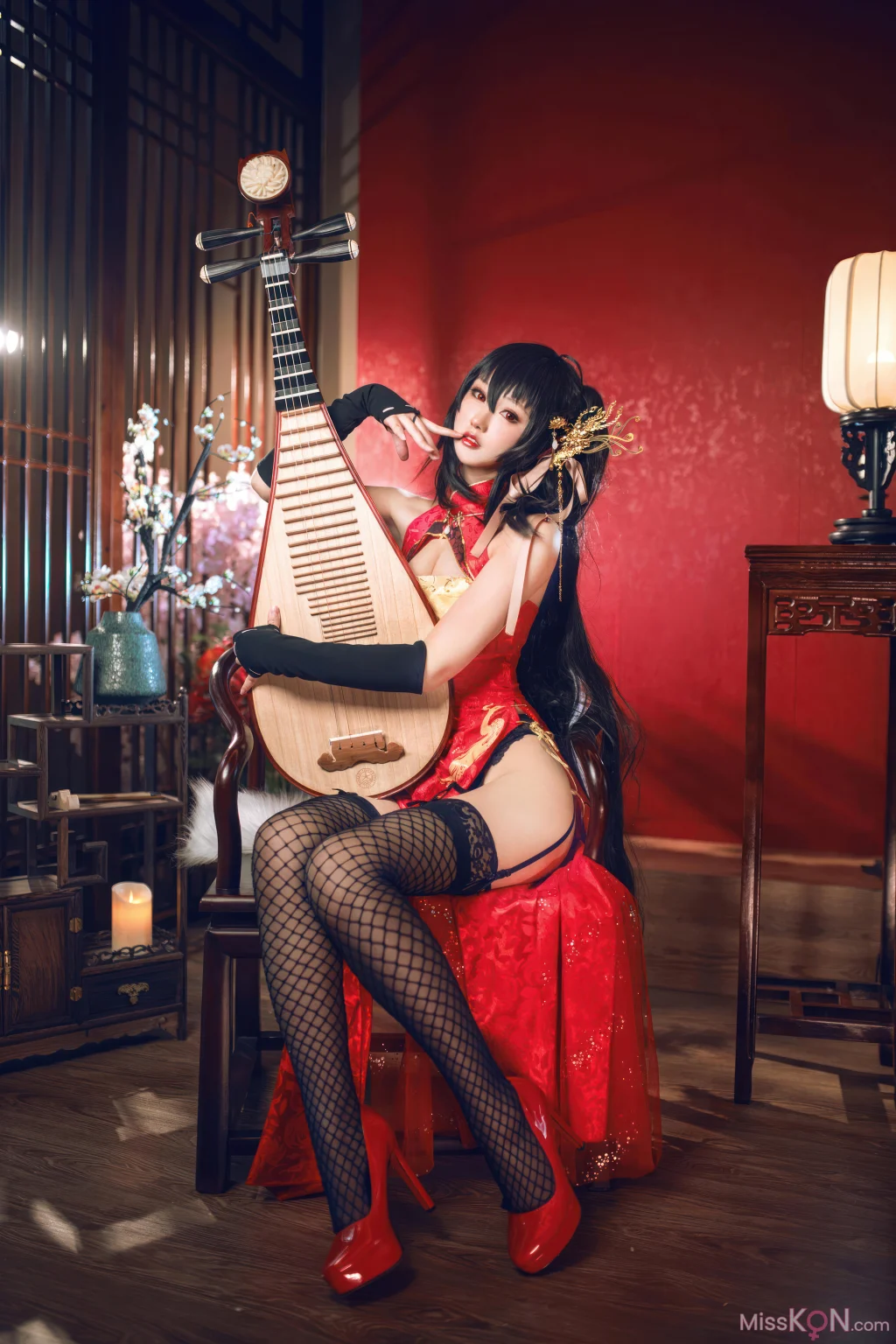 Coser@羽生三未: 碧蓝航线 大凤旗袍 4 Coser@羽生三未: 碧蓝航线 大凤旗袍