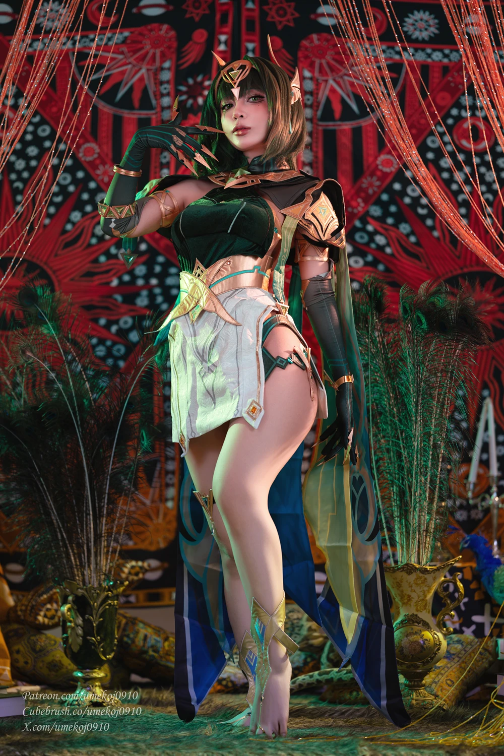 Cosplay Umeko.J – Nefer Genshin Impact 3 Cosplay Umeko.J – Nefer Genshin Impact
