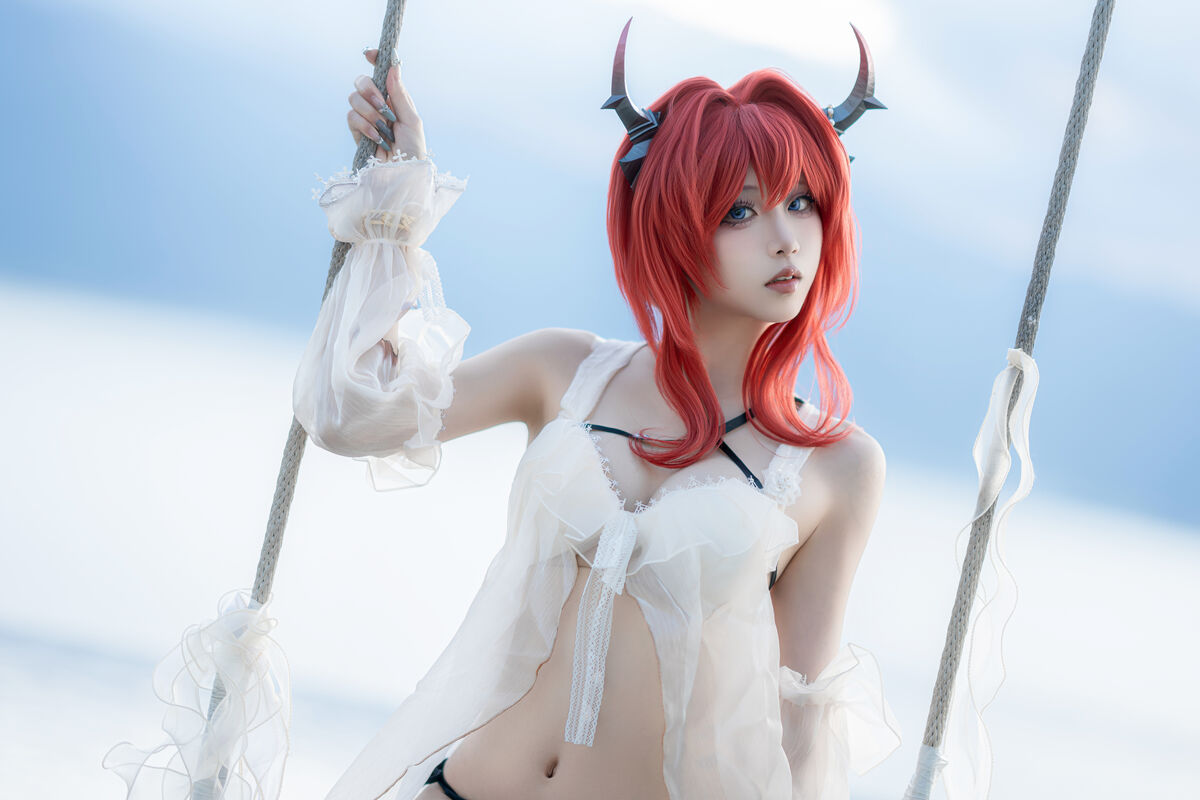 Coser@纸悦Etsu_ko - 明日方舟 史尔特尔 泳装 6 Coser@纸悦Etsu_ko - 明日方舟 史尔特尔 泳装