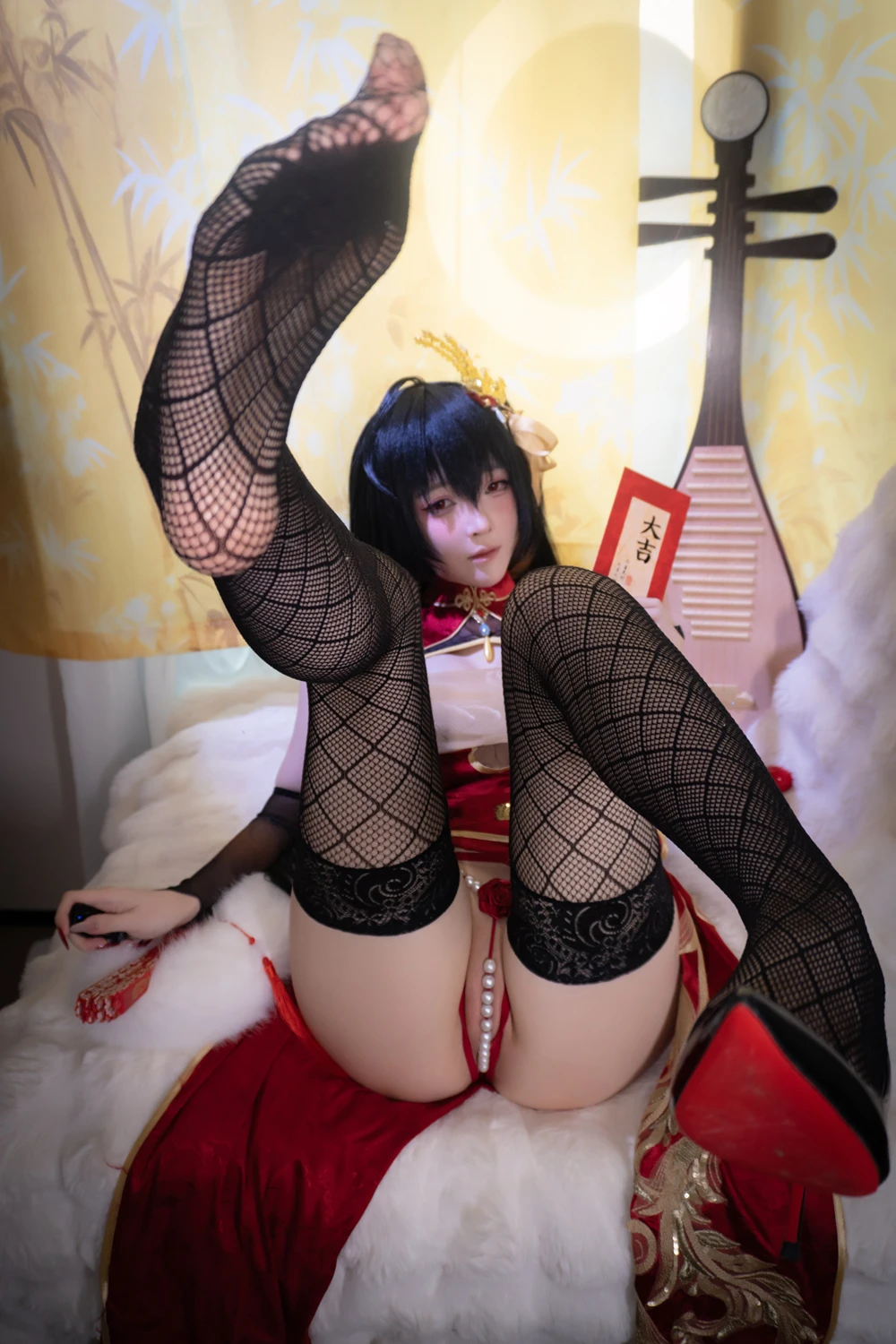 Cosplay 一小央泽 – 大凤旗袍 3 Cosplay 一小央泽 – 大凤旗袍