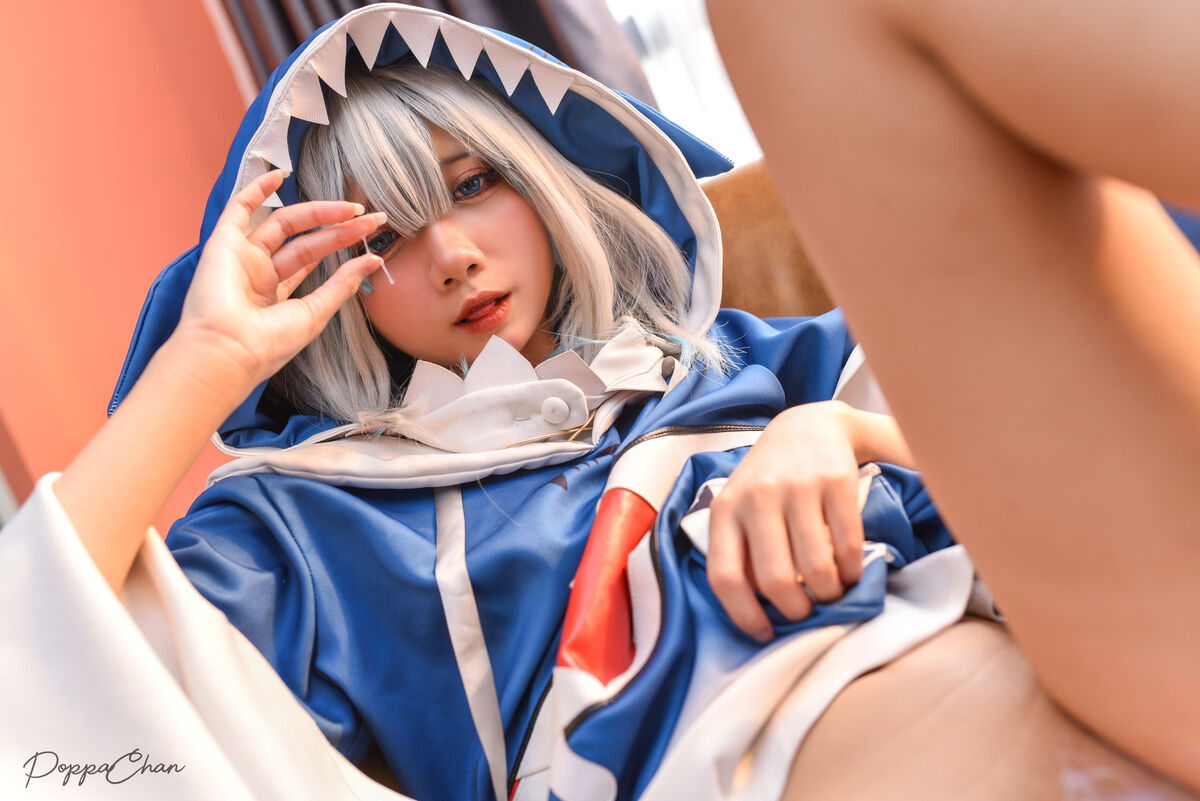 Coser@PoppaChan - ChanPoppa Gumroad NOne Gawr Gura 噶呜-古拉 18 Coser@PoppaChan - ChanPoppa Gumroad NOne Gawr Gura 噶呜-古拉