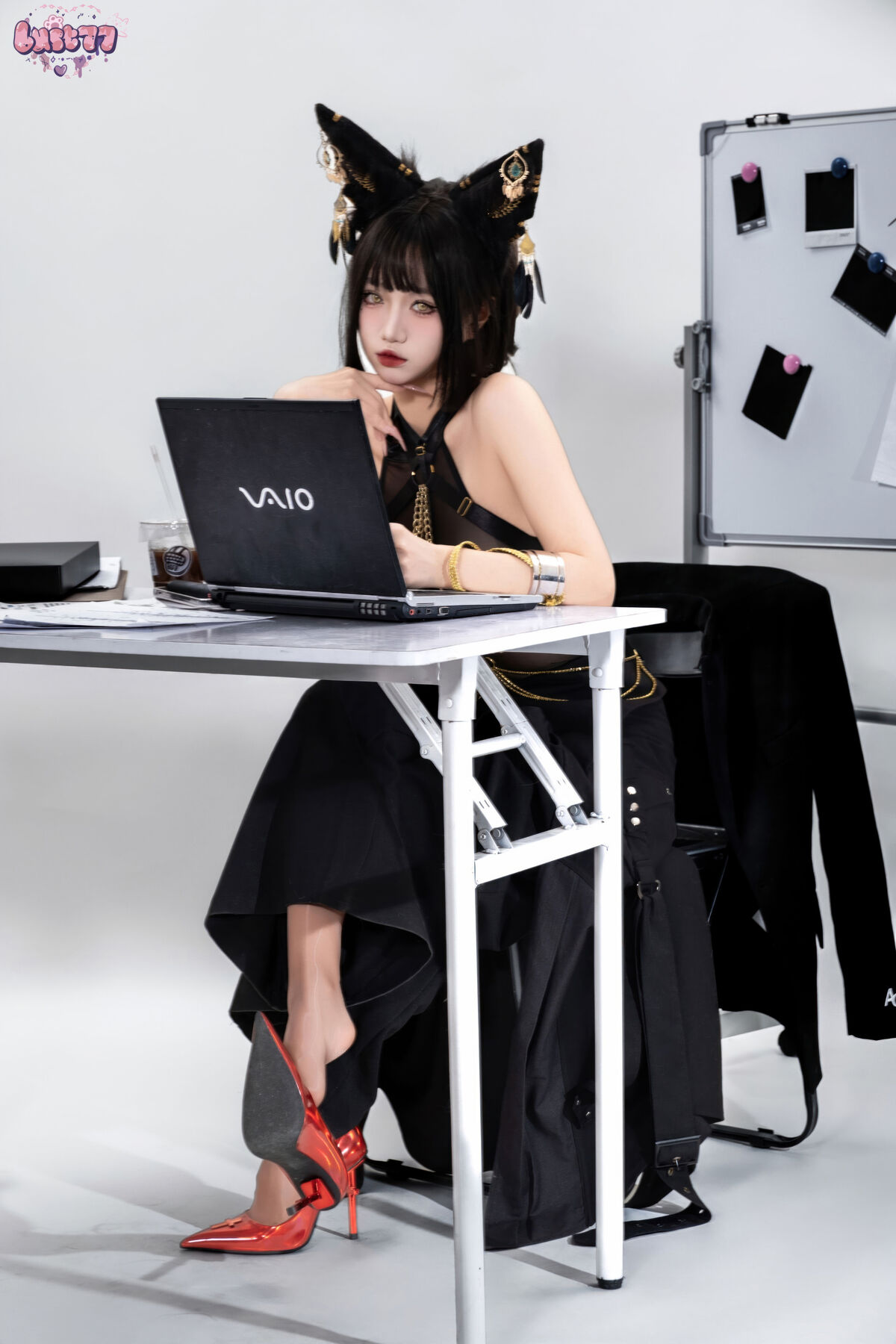 Coser@柒柒要乖哦 - 黑-阿努比斯 Part02 5 Coser@柒柒要乖哦 - 黑-阿努比斯 Part02
