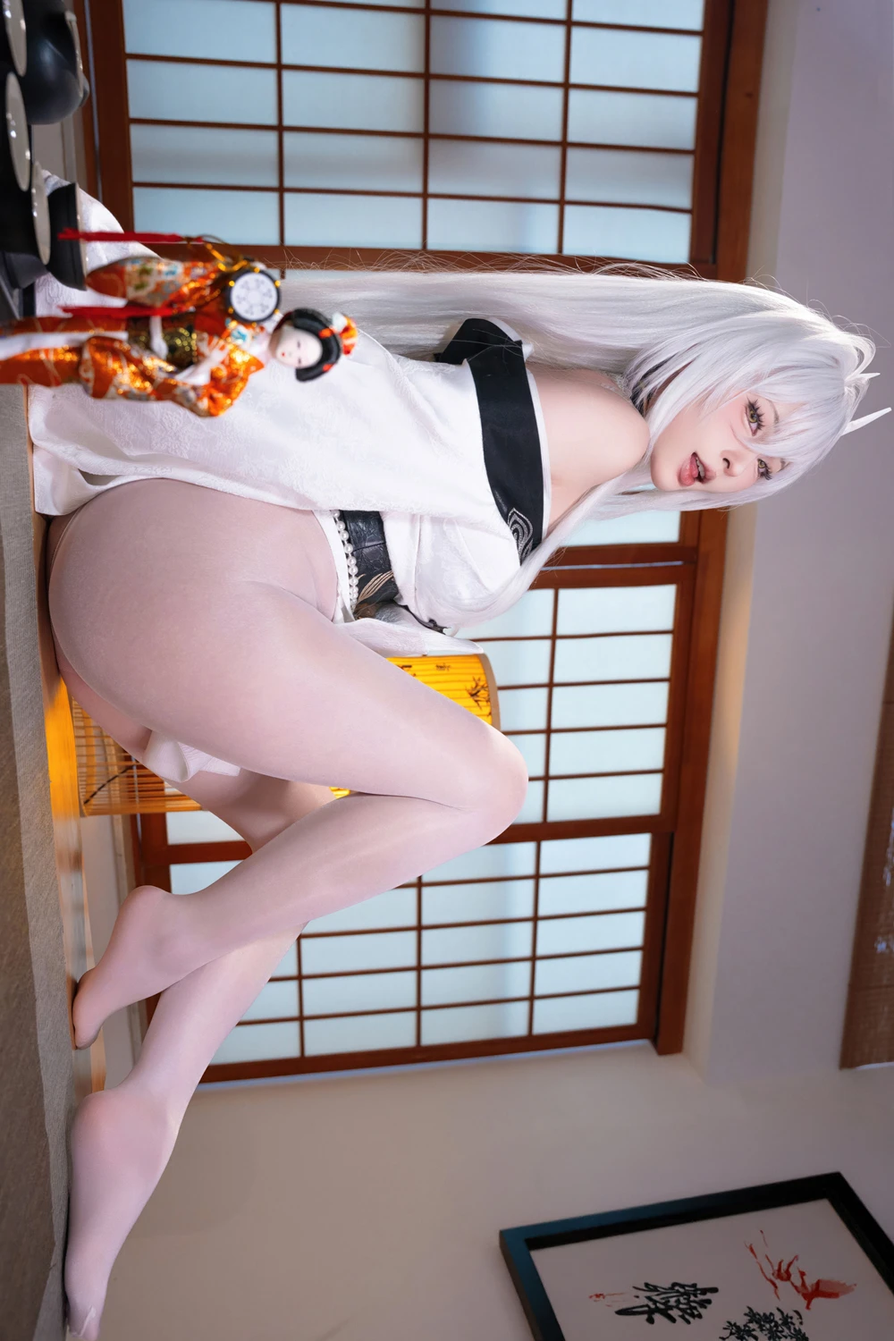 Cosplay 清水由乃 – 碧蓝航线 白凤和服 2 Cosplay 清水由乃 – 碧蓝航线 白凤和服
