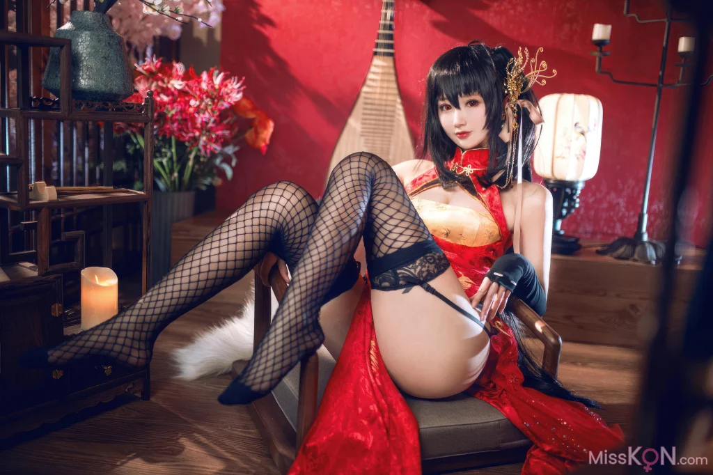 Coser@羽生三未: 碧蓝航线 大凤旗袍 7 Coser@羽生三未: 碧蓝航线 大凤旗袍