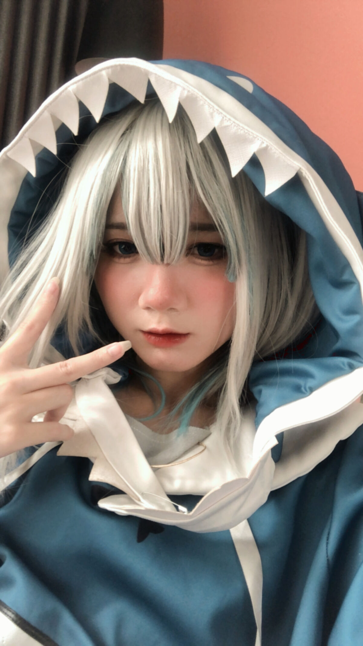 Coser@PoppaChan - ChanPoppa Gumroad NOne Gawr Gura 噶呜-古拉 12 Coser@PoppaChan - ChanPoppa Gumroad NOne Gawr Gura 噶呜-古拉