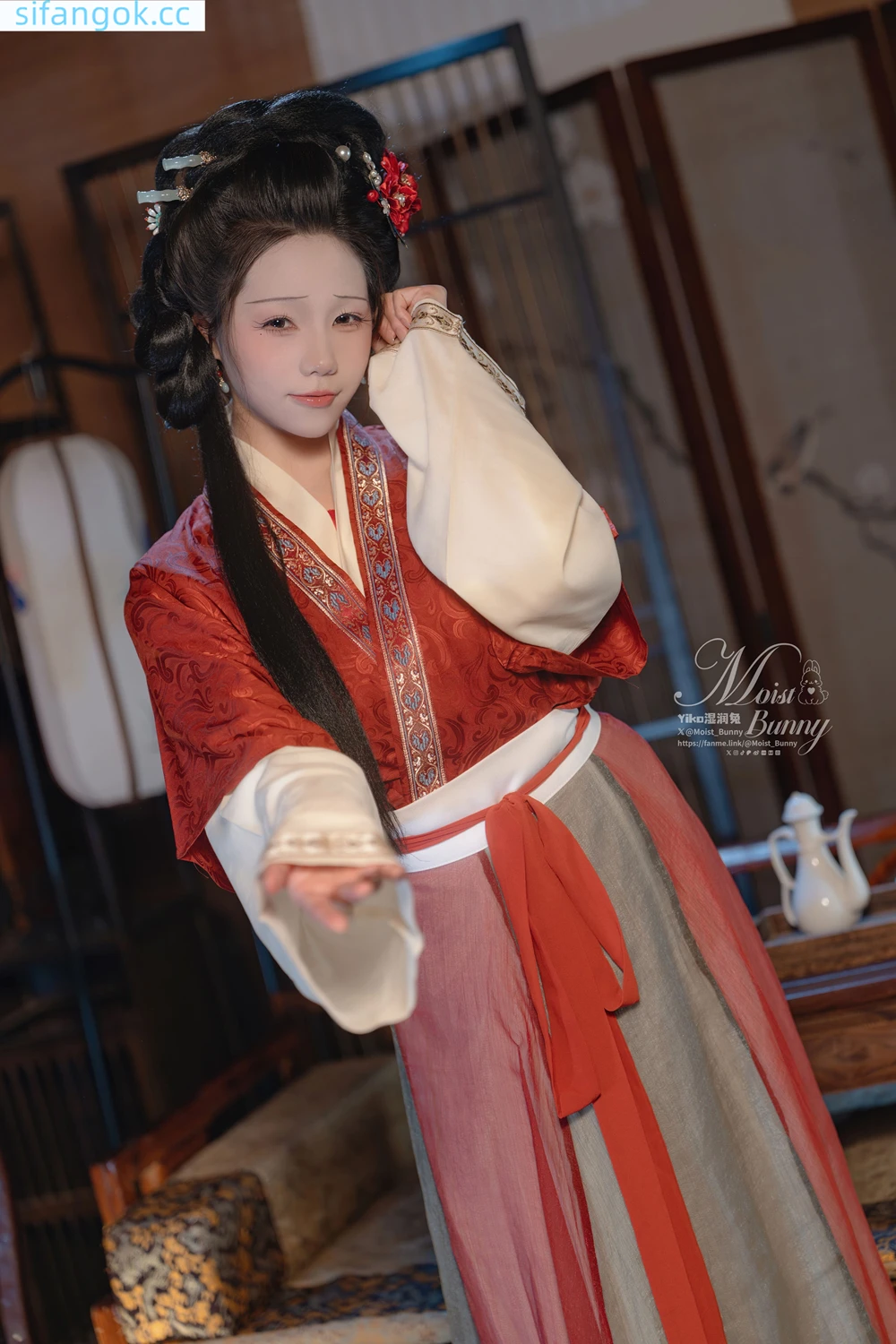 Cosplay 黏黏团子兔 – 快马加鞭·金莲迎春 5 Cosplay 黏黏团子兔 – 快马加鞭·金莲迎春