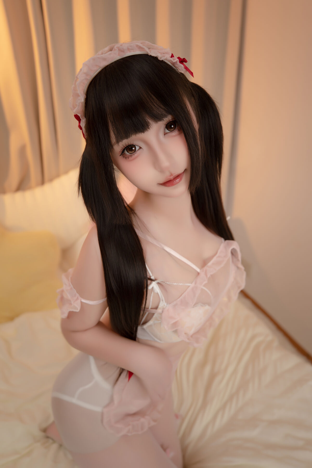Coser@神楽坂真冬 - 粉色诱惑 12 Coser@神楽坂真冬 - 粉色诱惑