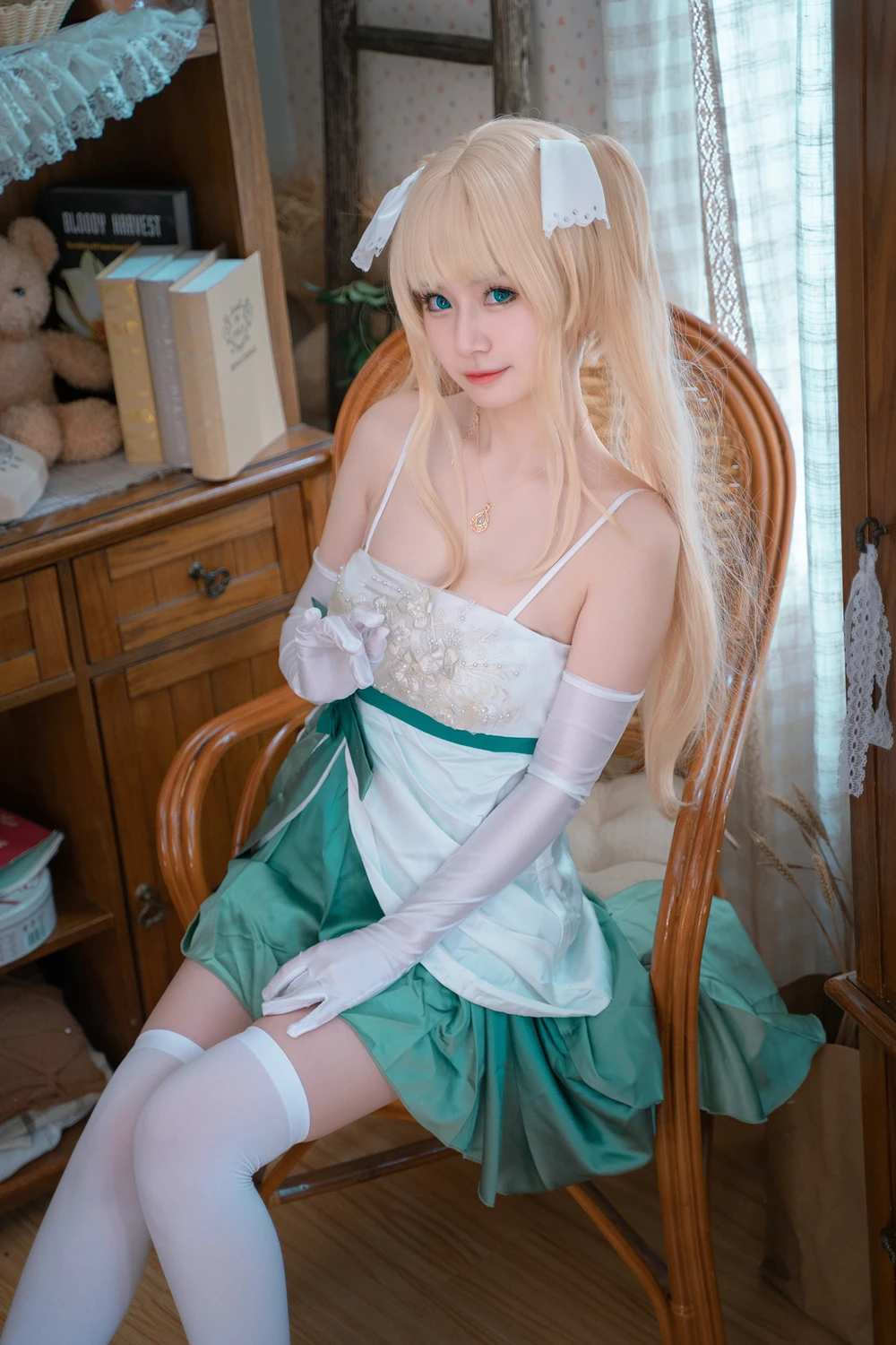 Cosplay 猫大人 – 初音白兔×猫大人 & 礼服26 3 Cosplay 猫大人 – 初音白兔×猫大人 & 礼服26