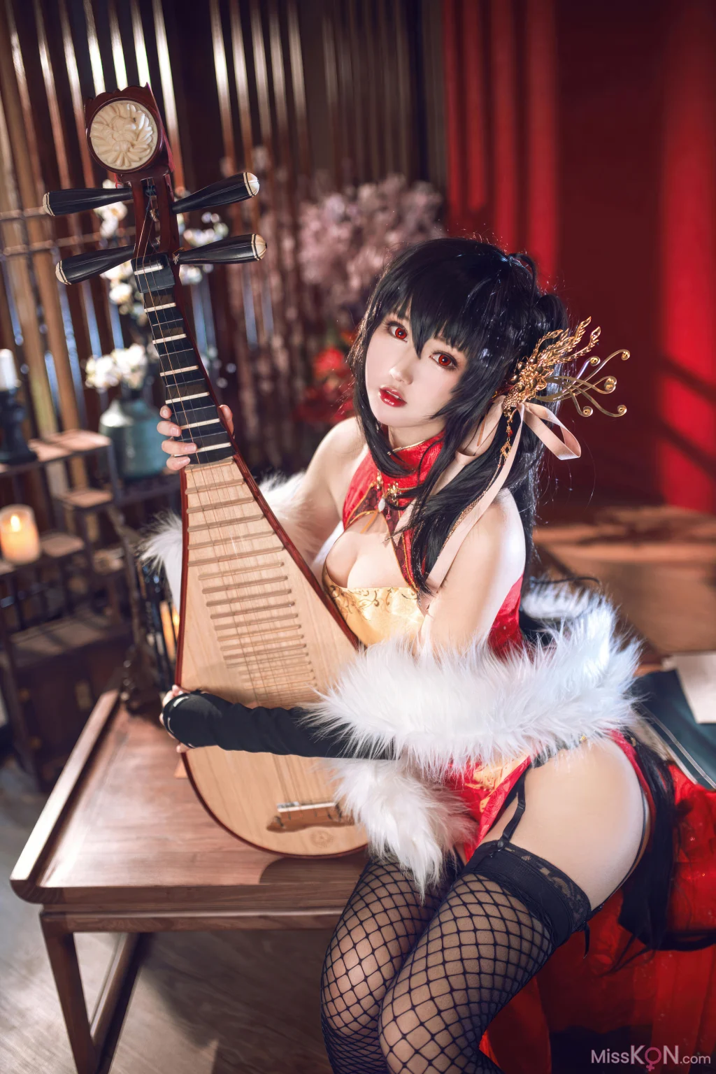 Coser@羽生三未: 碧蓝航线 大凤旗袍 8 Coser@羽生三未: 碧蓝航线 大凤旗袍