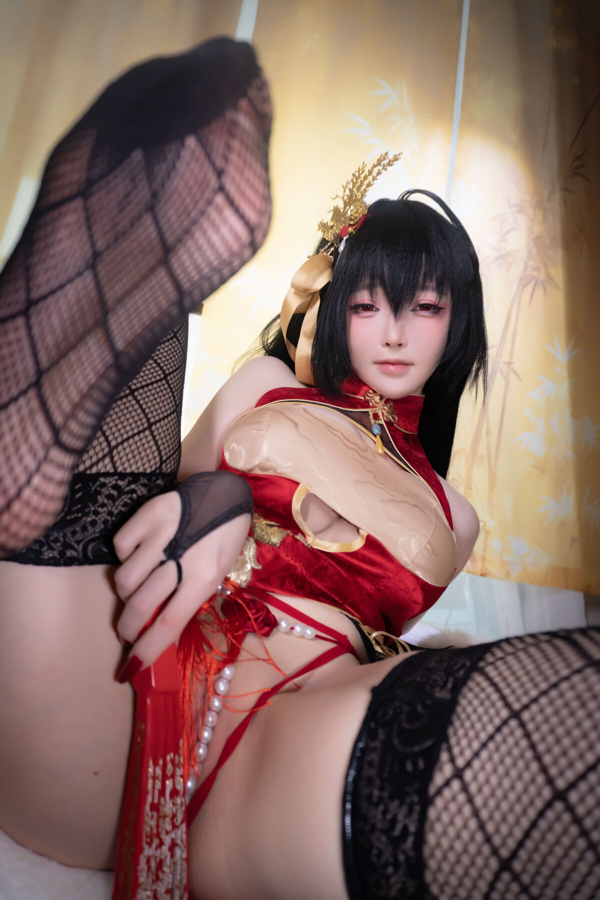 Coser@一小央泽 yixiaoyangze - 大凤旗袍 Part01 13 Coser@一小央泽 yixiaoyangze - 大凤旗袍 Part01