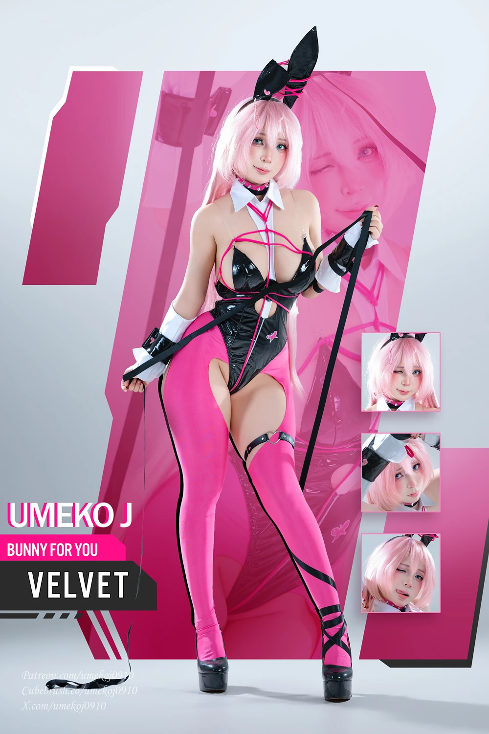 Cosplay Umeko.J – Velvet Sensual Rabbit NIKKE