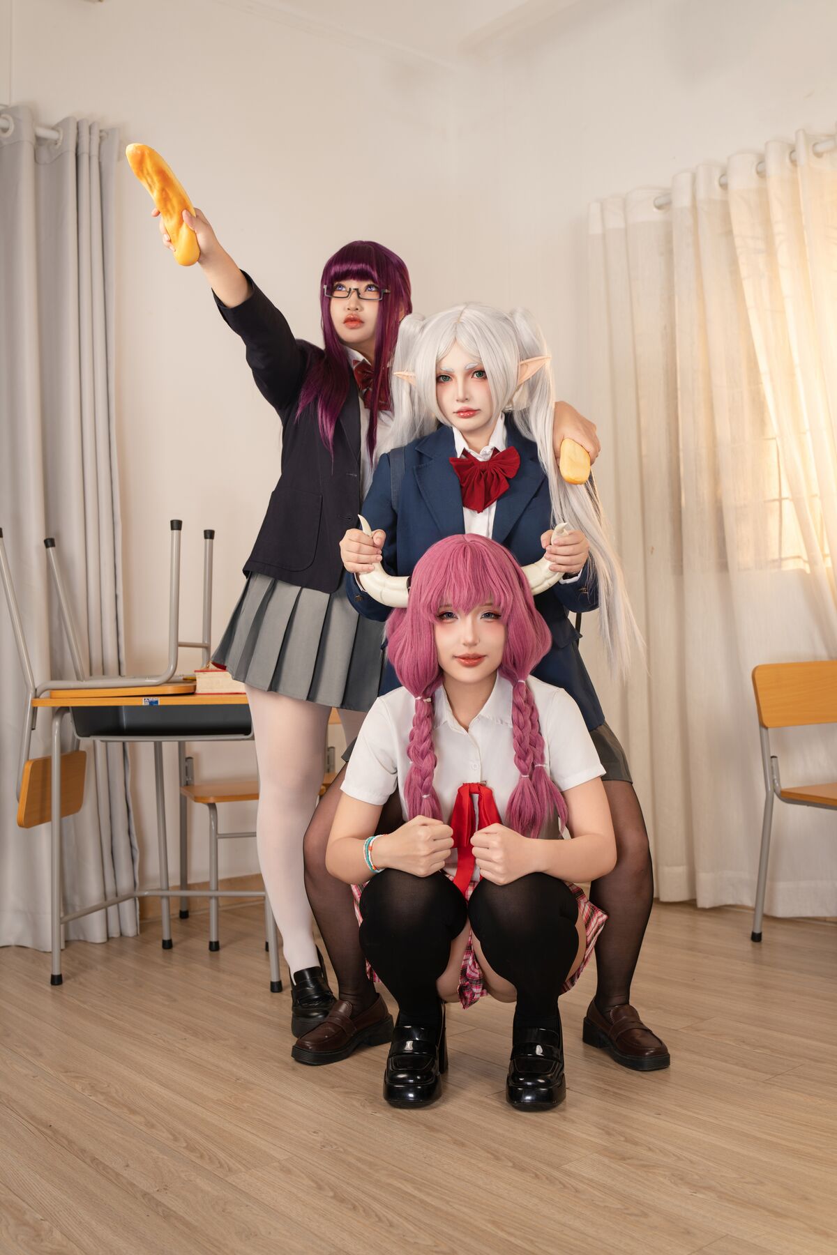 Coser@PuyPuy - Aura JK And 阿乌拉 JKAnd芙莉莲And菲伦 Part01 16 Coser@PuyPuy - Aura JK And 阿乌拉 JKAnd芙莉莲And菲伦 Part01