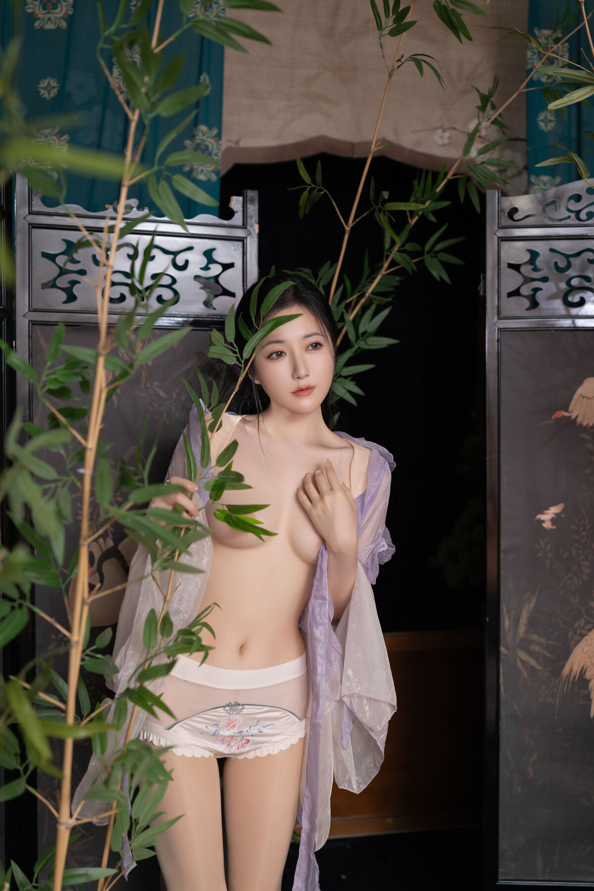 内购无水印 Yu Zi Jiang Fish 鱼子酱Fish - 秀人网模特 蝴蝶 Part02 13 内购无水印 Yu Zi Jiang Fish 鱼子酱Fish - 秀人网模特 蝴蝶 Part02
